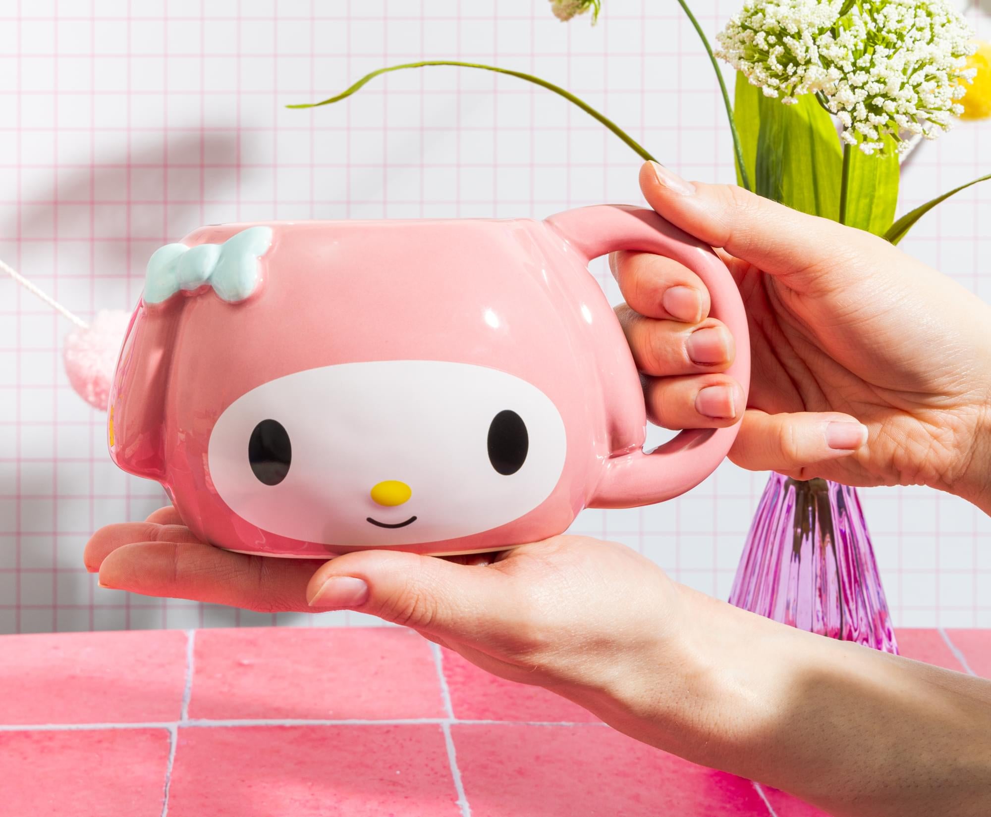 Sanrio My Melody Sculpted Ceramic Mug | Holds 20 Ounces