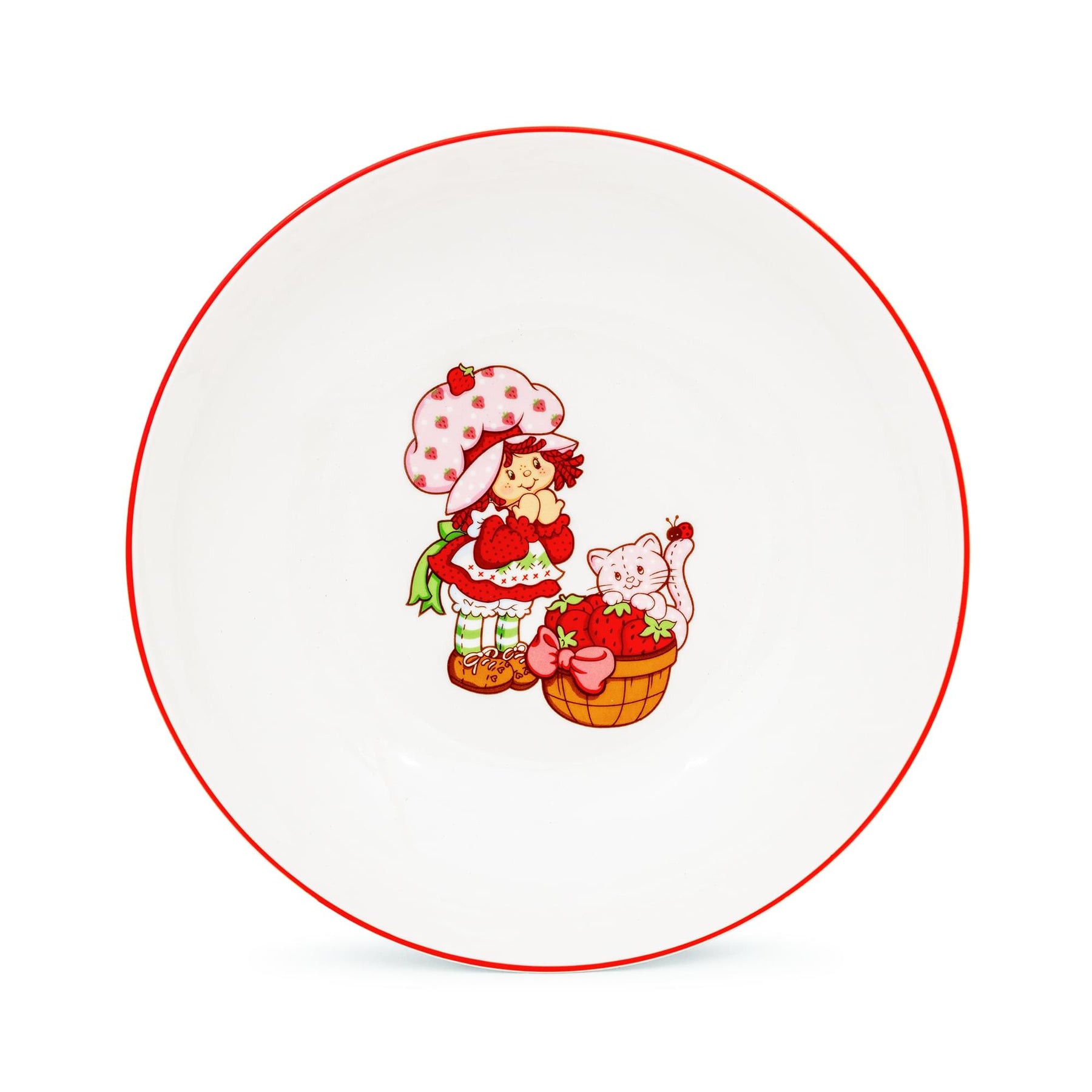 Strawberry Shortcake 9-Inch Ceramic Coupe Dinner Bowl