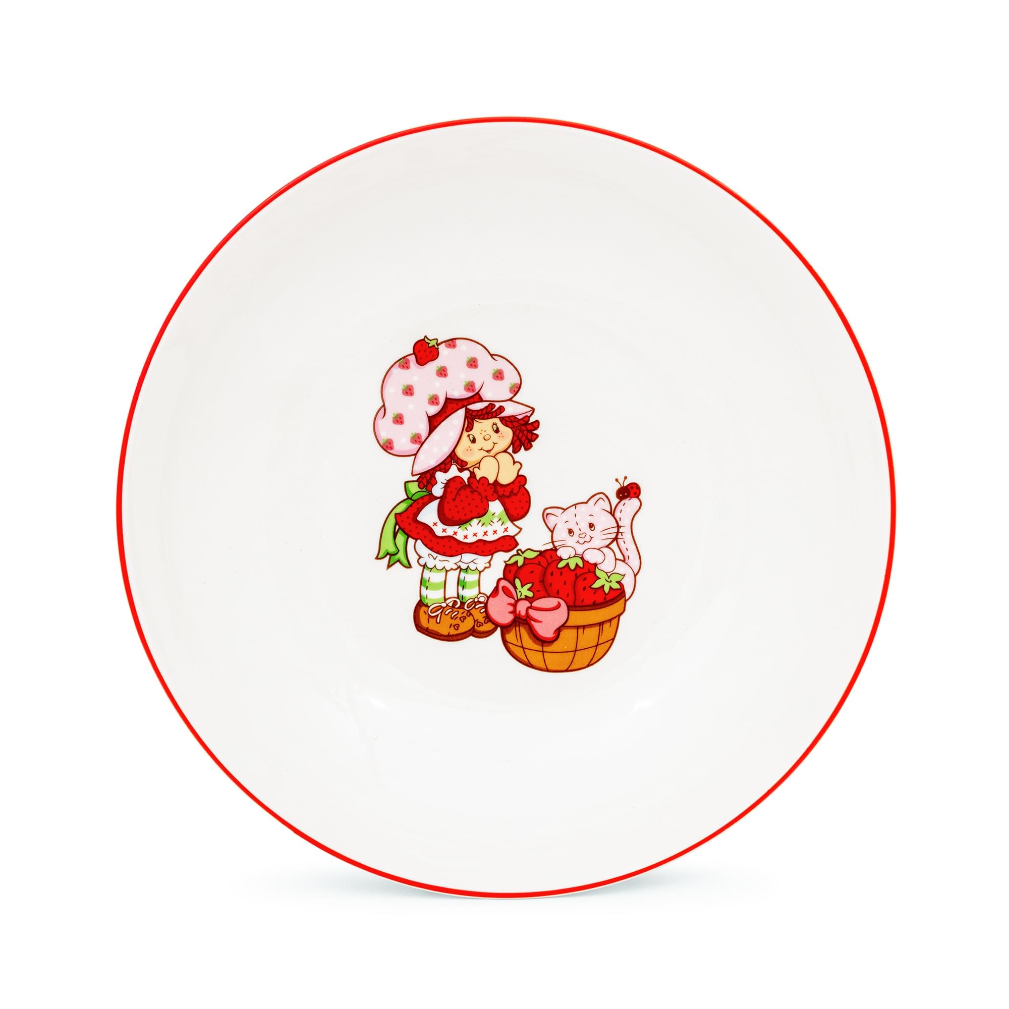 Strawberry Shortcake 9-Inch Ceramic Coupe Dinner Bowl