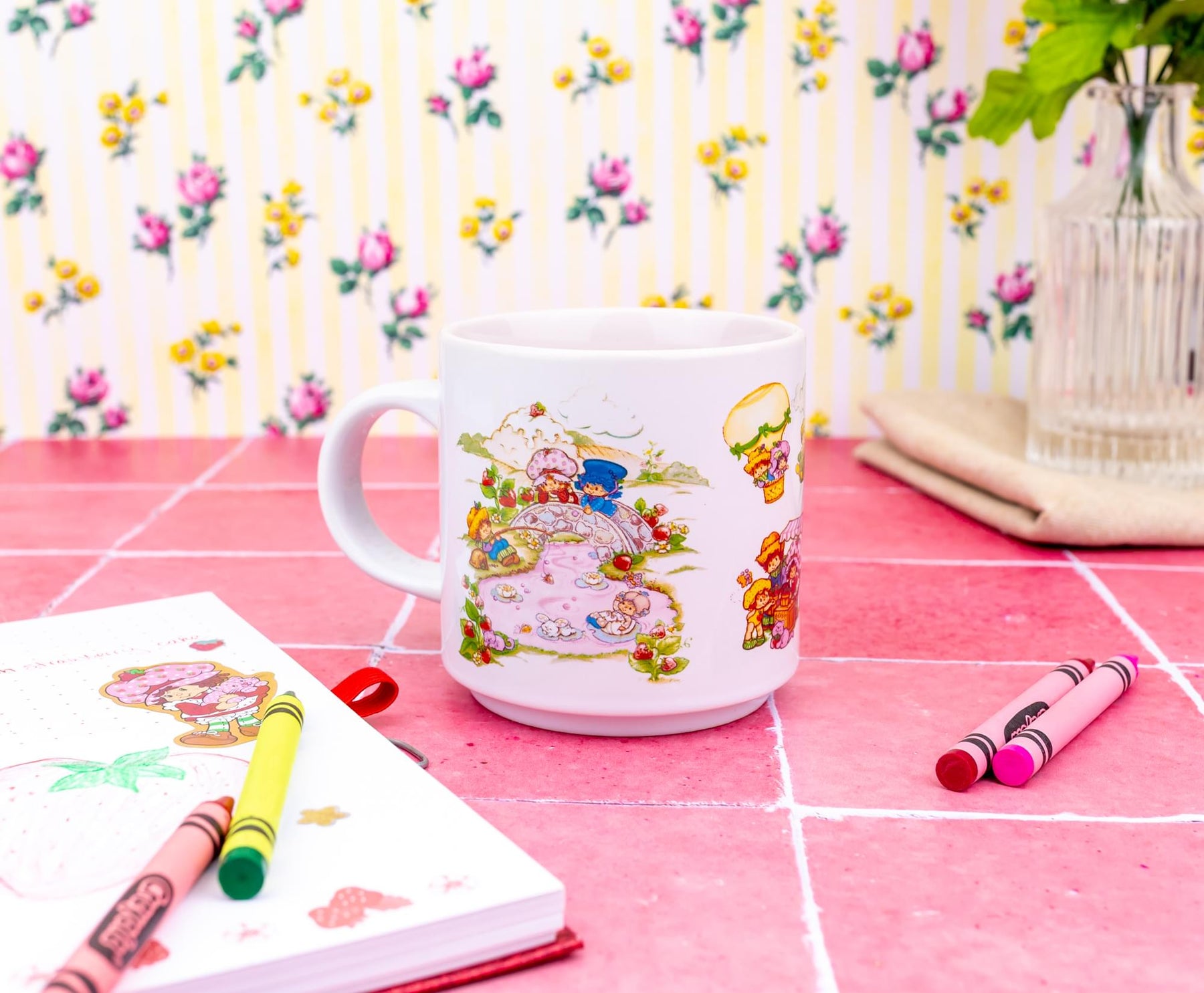 Strawberry Shortcake "Welcome To Strawberryland" Ceramic Mug | Holds 13 Ounces