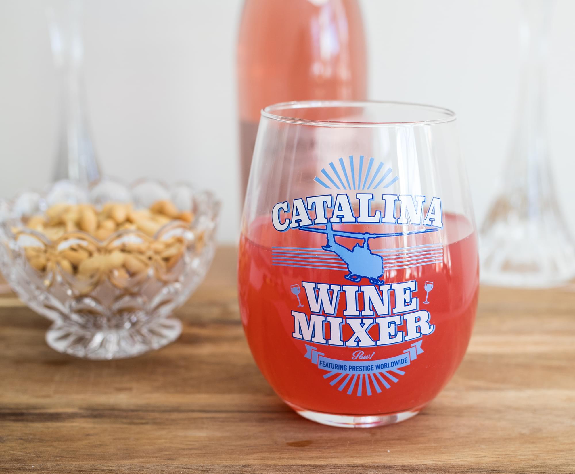 Step Brothers Catalina Wine Mixer 20 oz Drinking Stemless Wine Glass