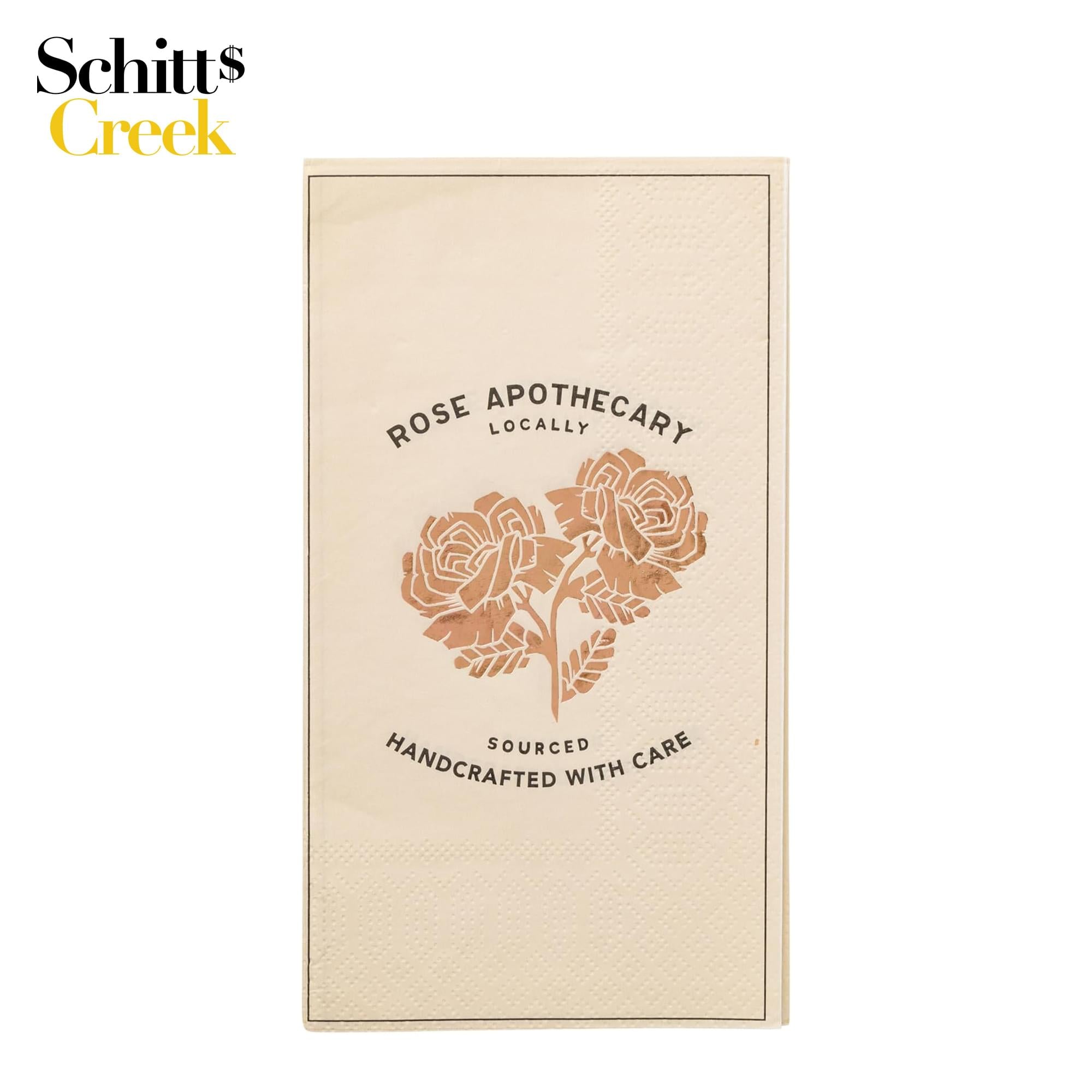 Schitt's Creek "Rose Apothecary" Guest Napkins | 32 Count