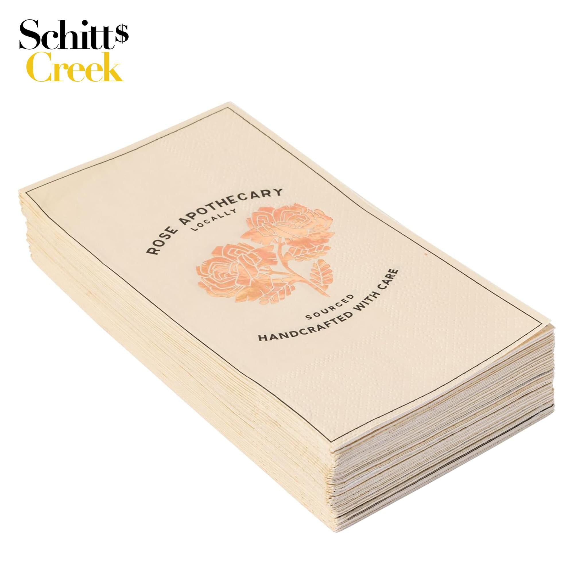 Schitt's Creek "Rose Apothecary" Guest Napkins | 32 Count
