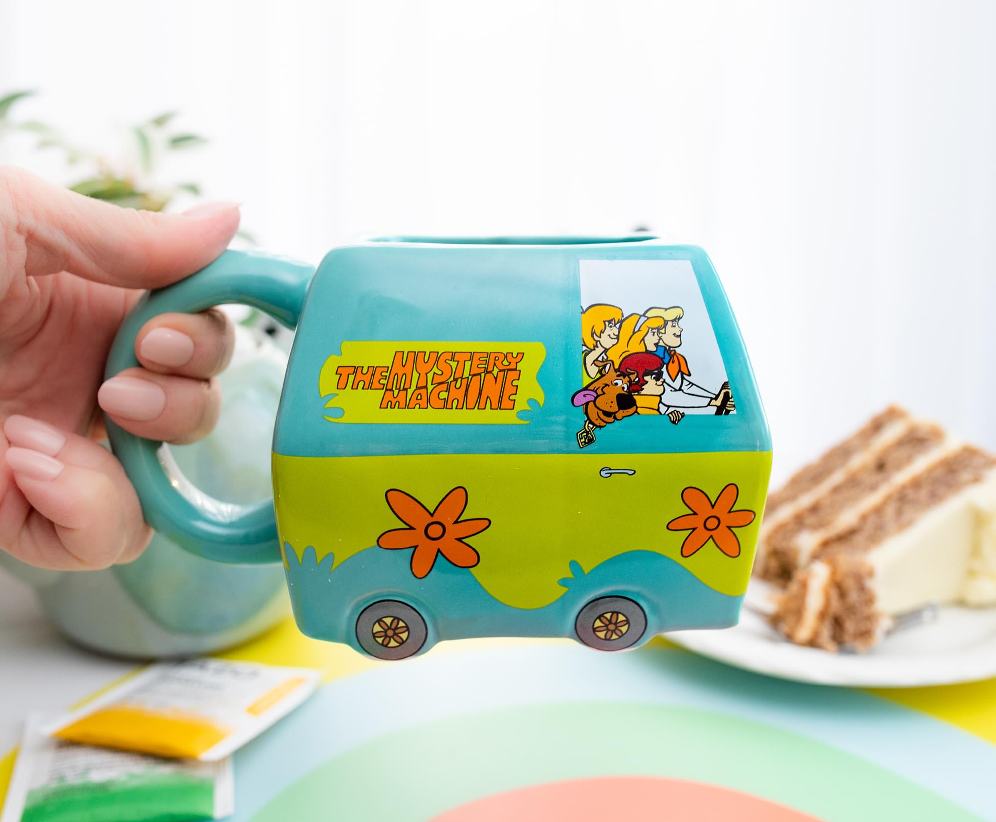 Scooby Doo Mystery Machine Sculpted Ceramic Mug | Holds 20 Ounces