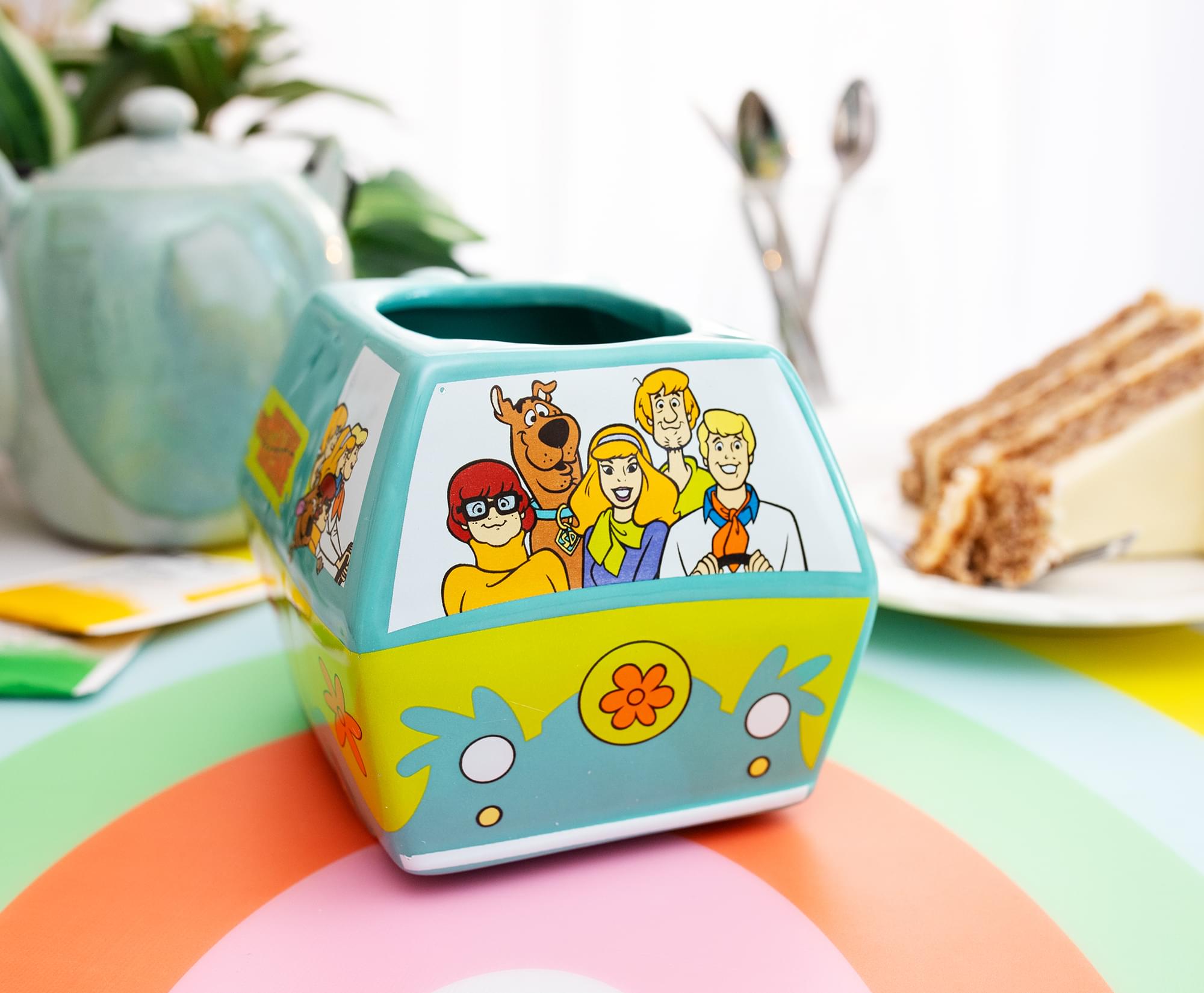 Scooby Doo Mystery Machine Sculpted Ceramic Mug | Holds 20 Ounces