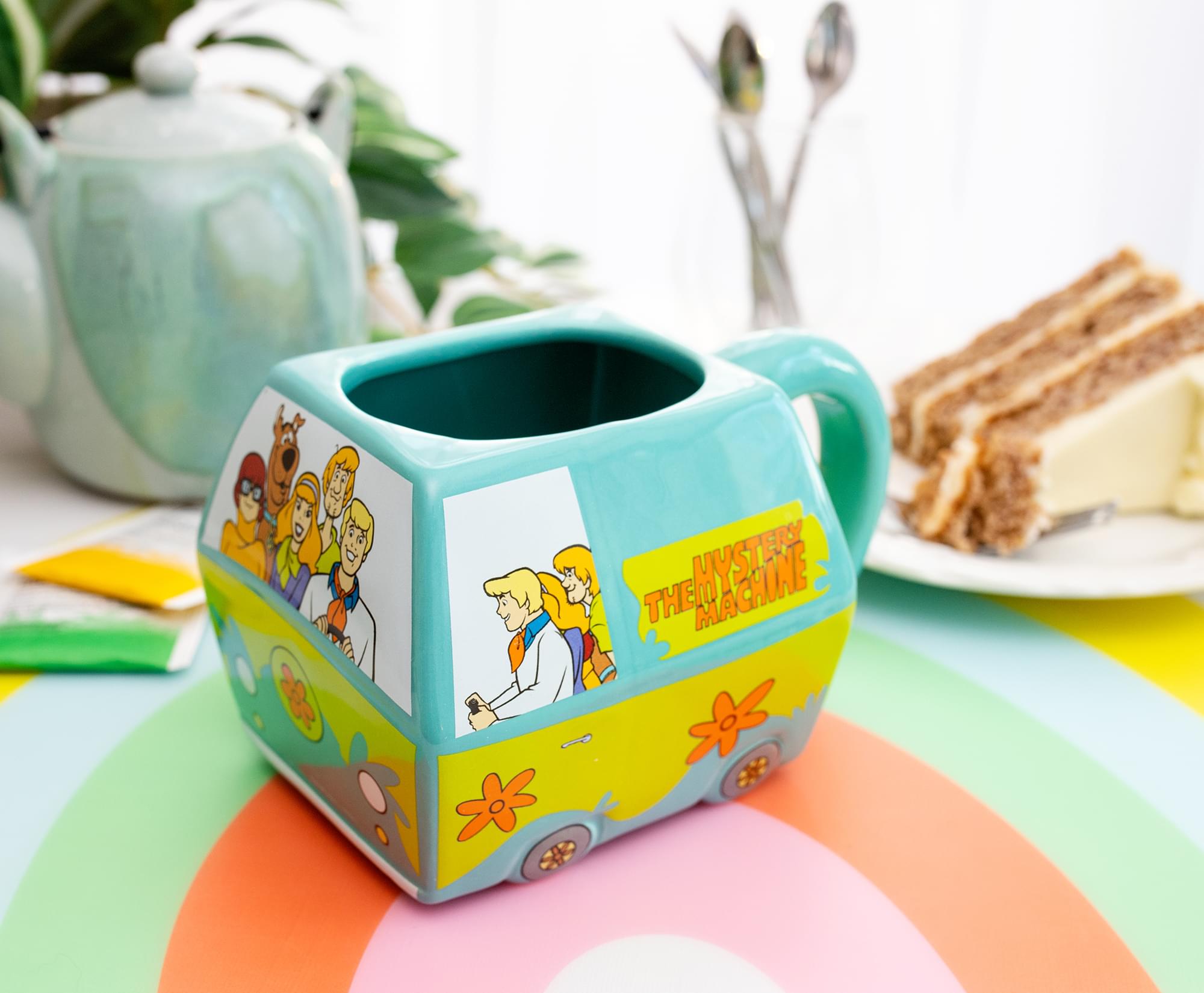 Scooby Doo Mystery Machine Sculpted Ceramic Mug | Holds 20 Ounces