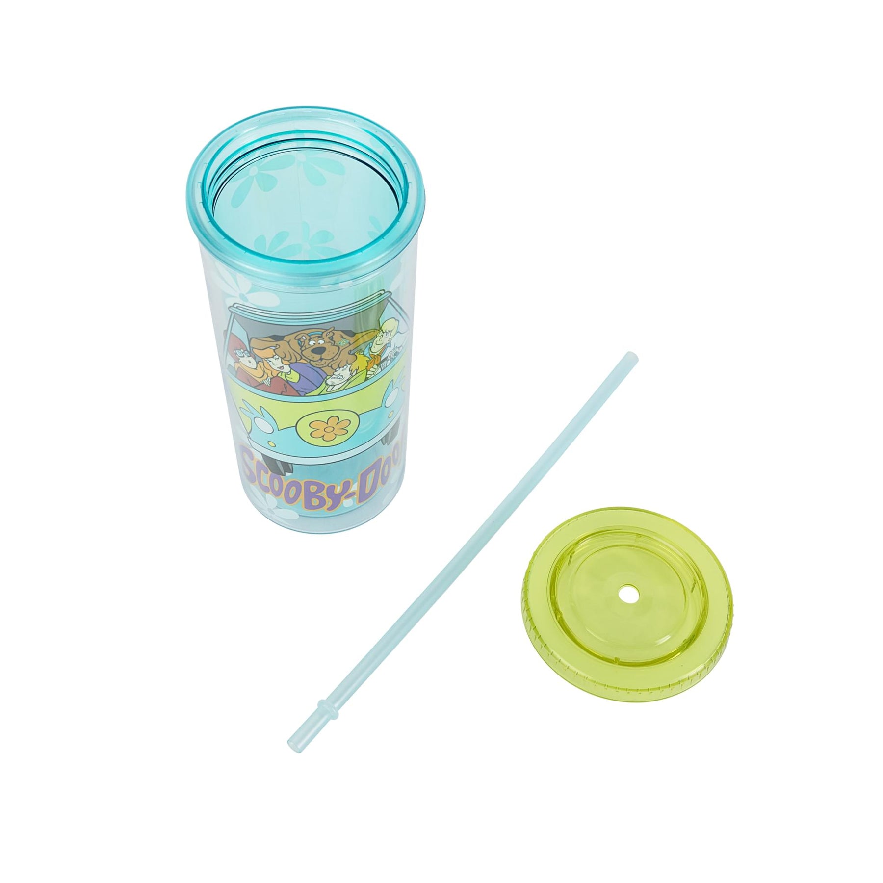 Scooby-Doo Mystery Machine Carnival Cup With Lid and Straw | Holds 20 Ounces