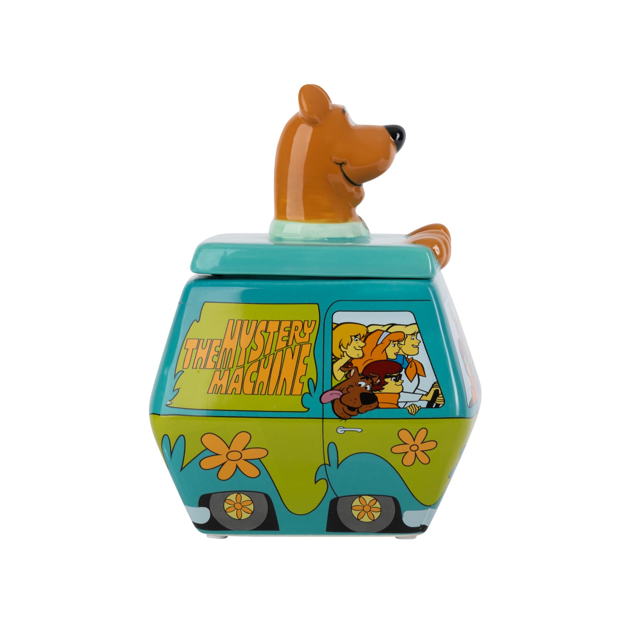 Scooby-Doo Mystery Machine 7-Inch Sculpted Ceramic Snack Jar