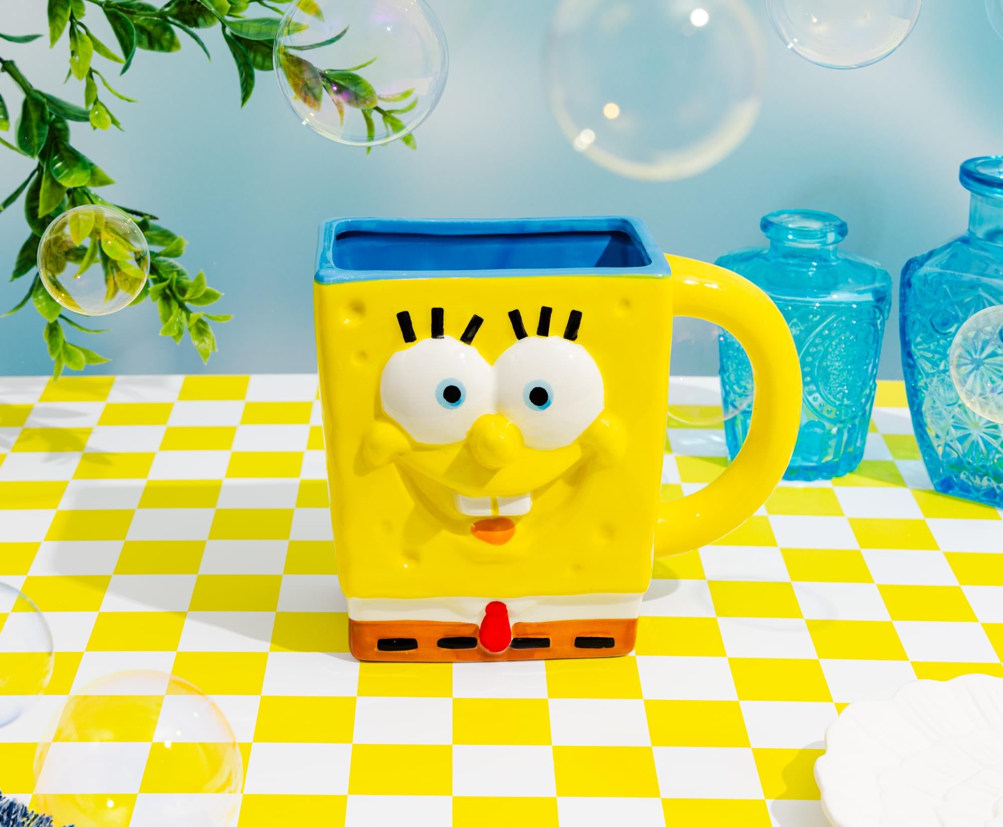 Nickelodeon SpongeBob SquarePants 20-Ounce Sculpted Ceramic Mug