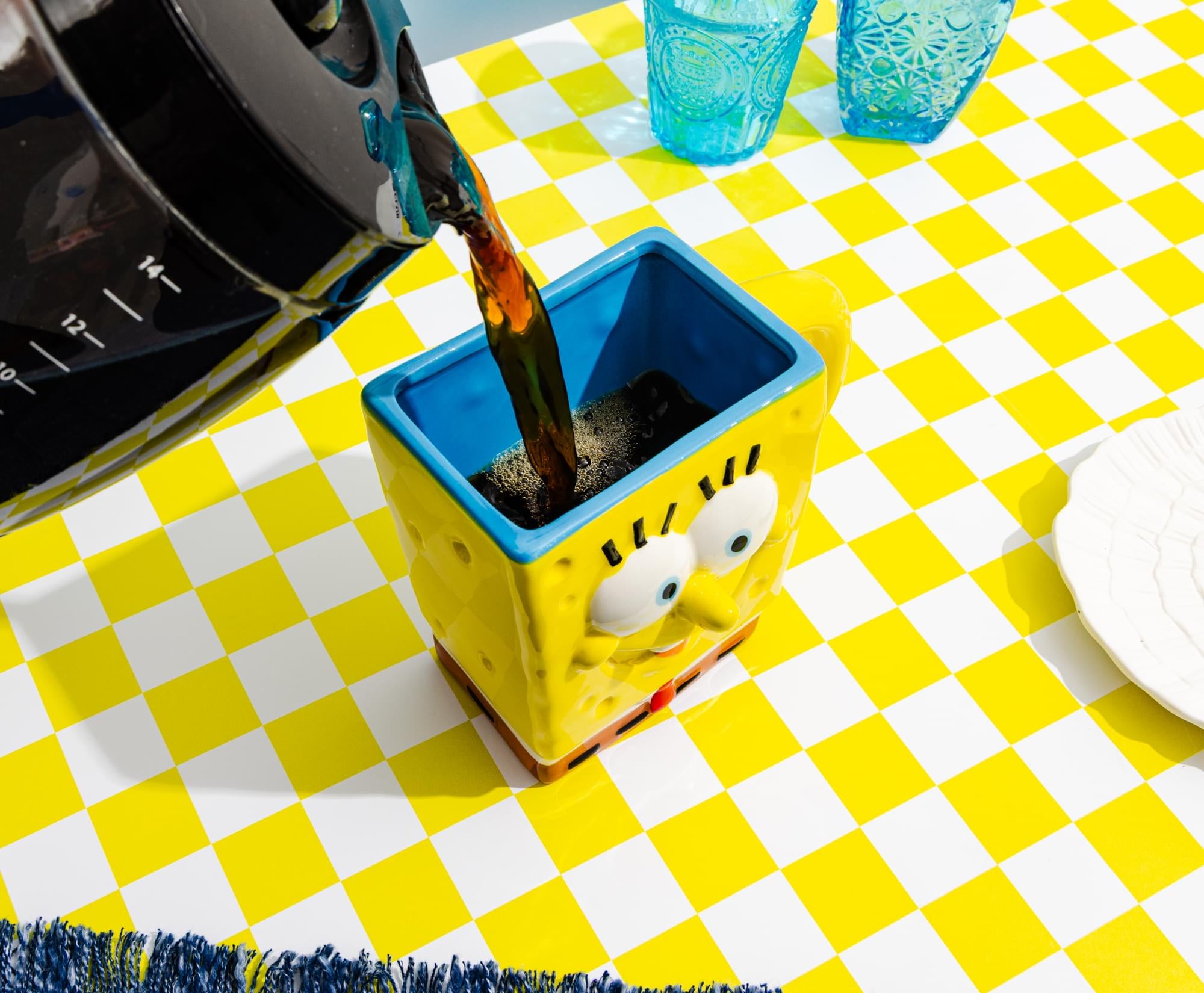 Nickelodeon SpongeBob SquarePants 20-Ounce Sculpted Ceramic Mug