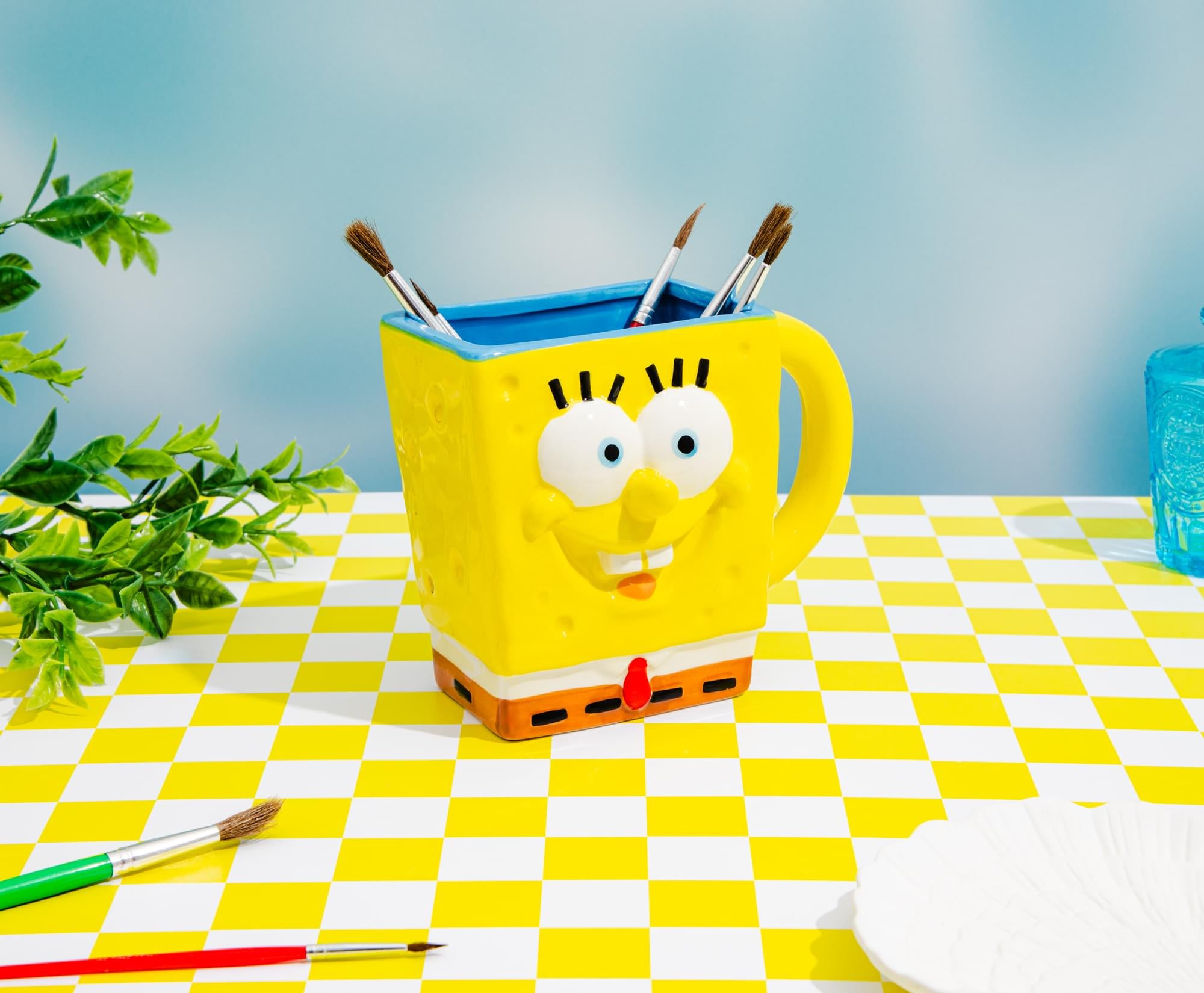Nickelodeon SpongeBob SquarePants 20-Ounce Sculpted Ceramic Mug