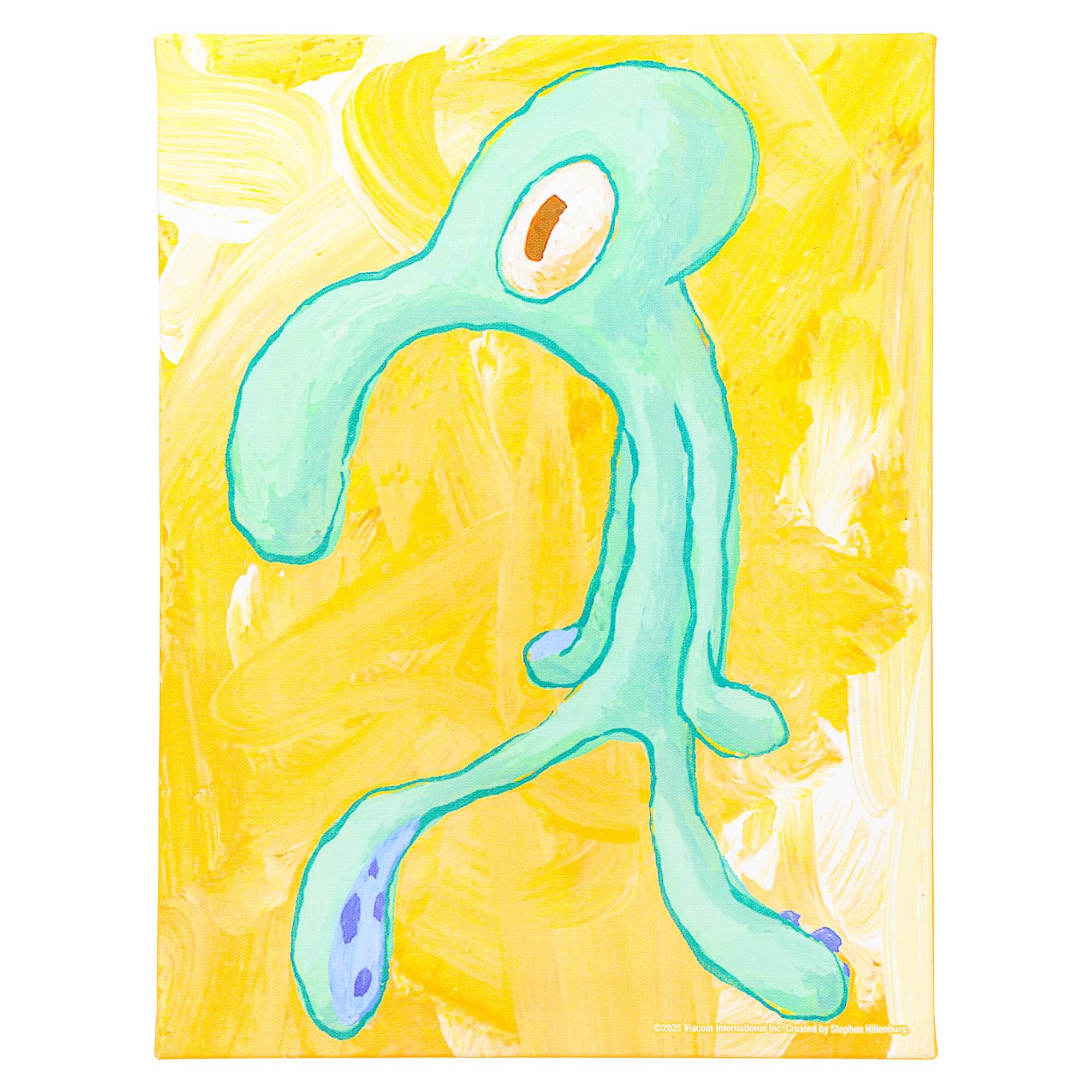 SpongeBob SquarePants Bold and Brash Canvas Wall Art | 7.5 x 10 Inches