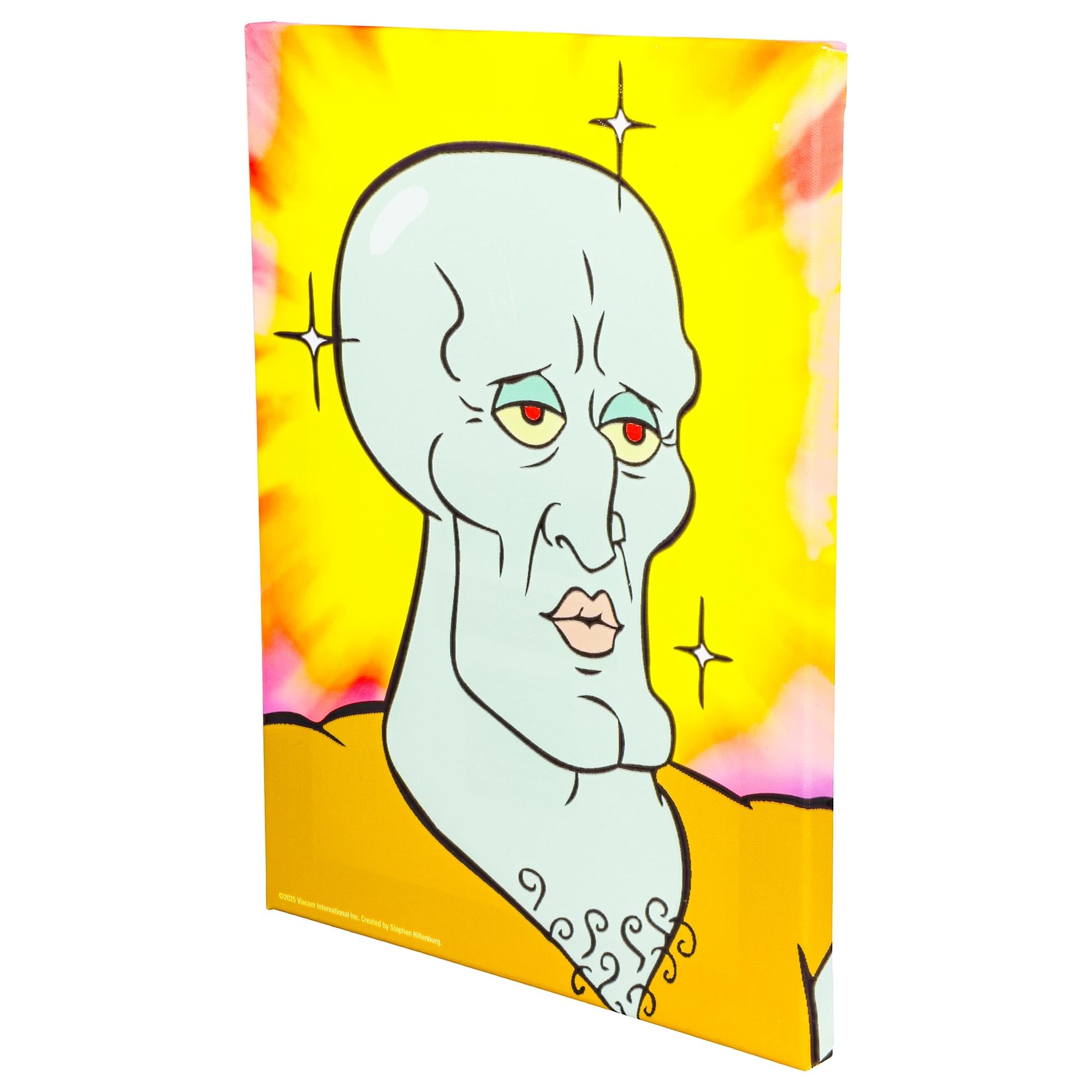 SpongeBob SquarePants Handsome Squidward Canvas Wall Art | 7.5 x 10 Inches