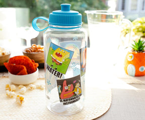 Nickelodeon SpongeBob SquarePants Memes Water Bottle With Sports Cap | 34 Ounces