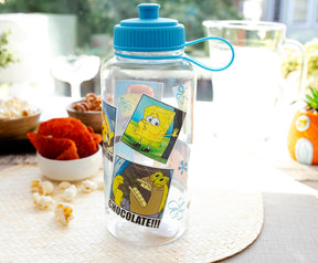 Nickelodeon SpongeBob SquarePants Memes Water Bottle With Sports Cap | 34 Ounces
