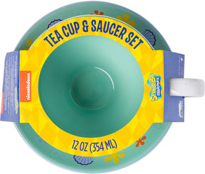 SpongeBob SquarePants 12oz Ceramic Tea Cup and Saucer Set