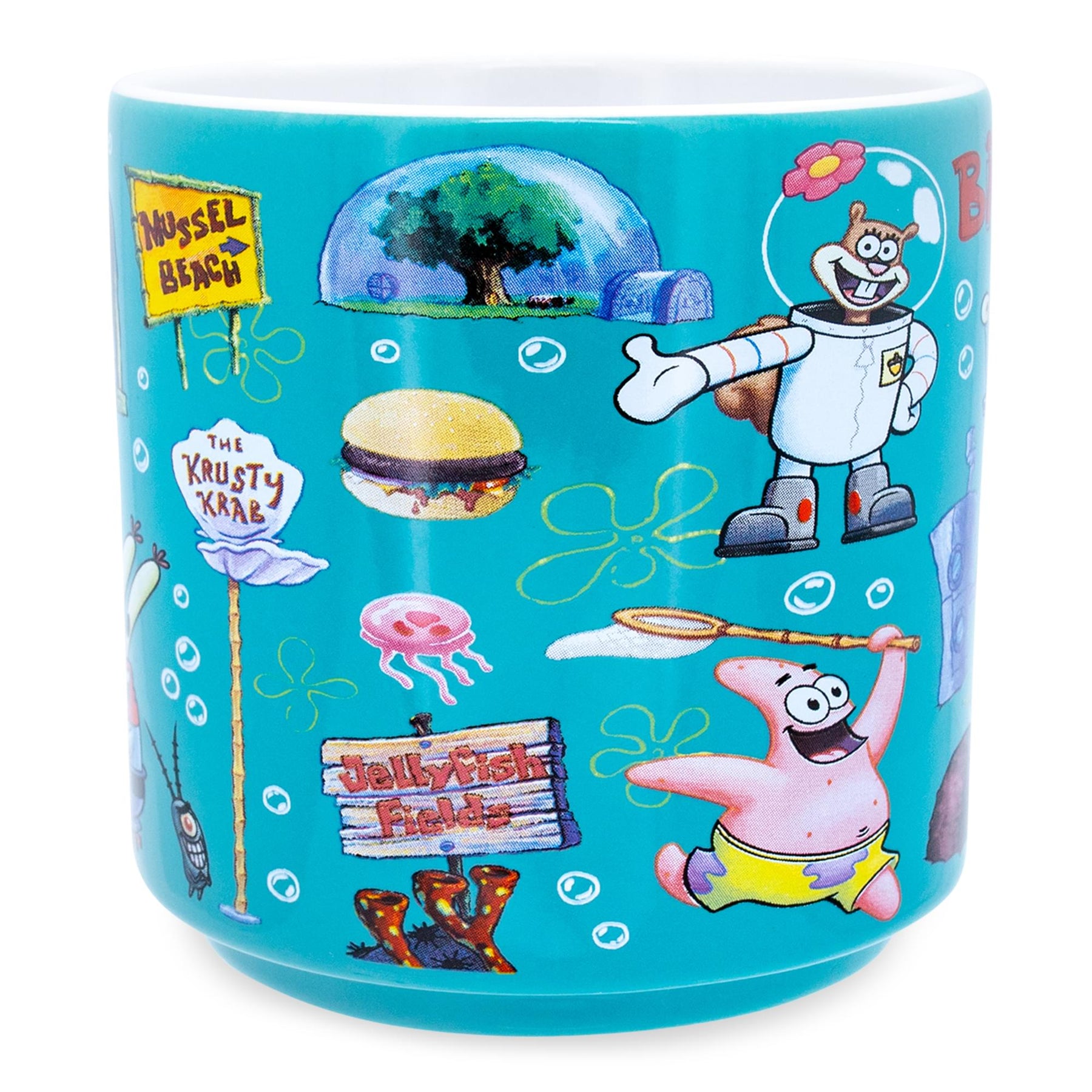 SpongeBob SquarePants "Bikini Bottom" Ceramic Mug | Holds 13 Ounces