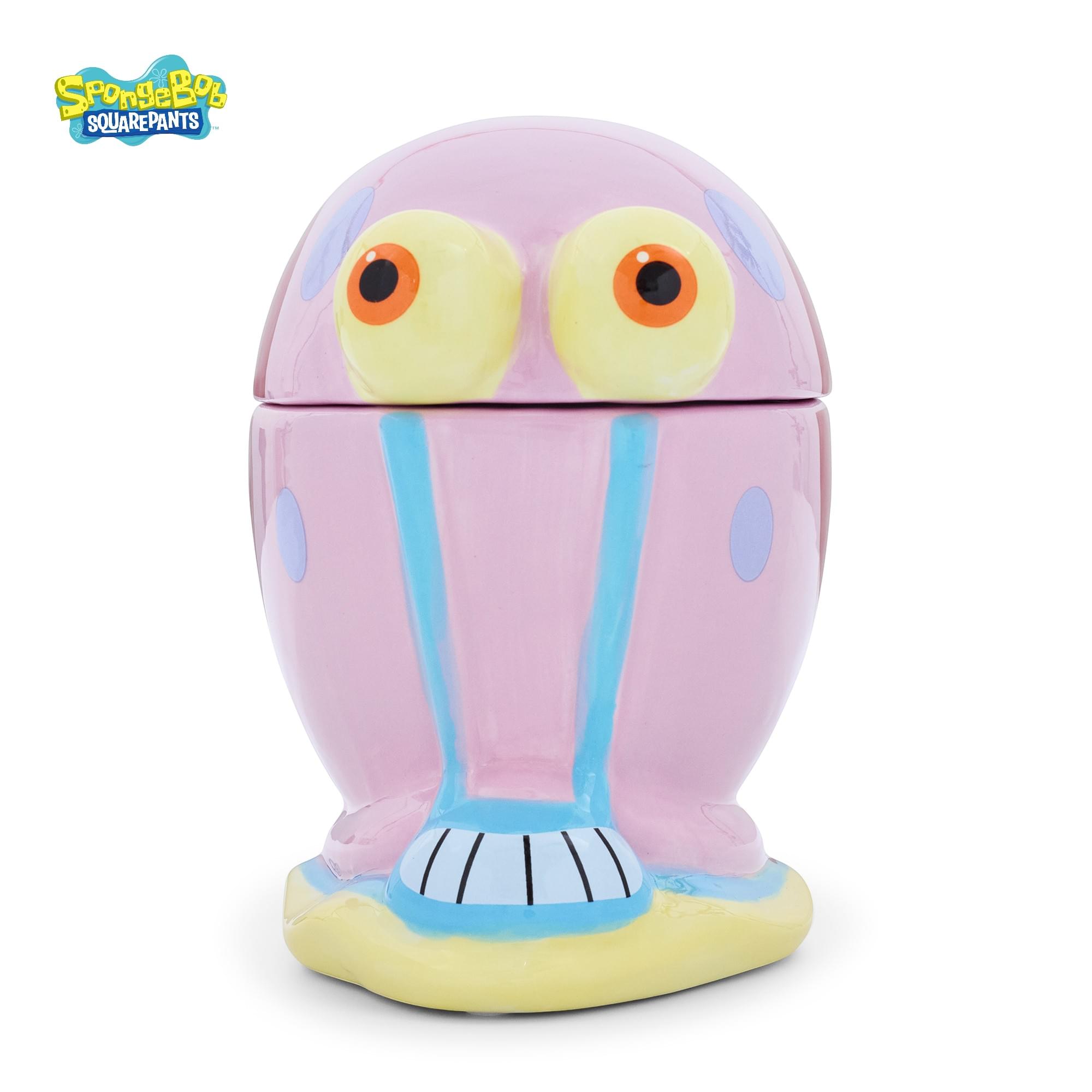 Nickelodeon SpongeBob SquarePants Gary Sculpted Ceramic Snack Jar