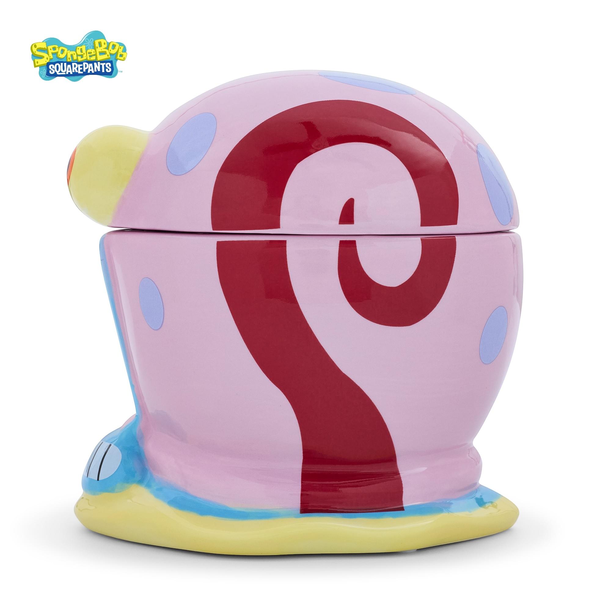 Nickelodeon SpongeBob SquarePants Gary Sculpted Ceramic Snack Jar