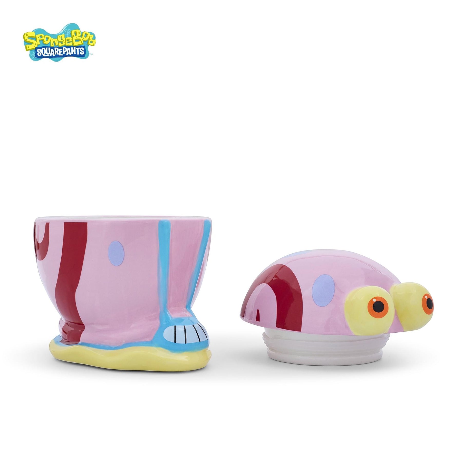 Nickelodeon SpongeBob SquarePants Gary Sculpted Ceramic Snack Jar