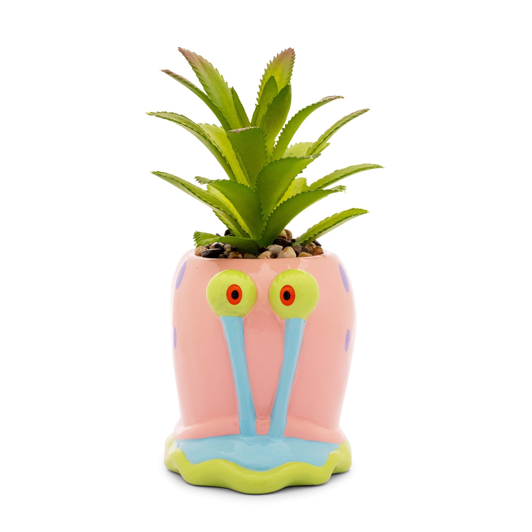 Nickelodeon SpongeBob SquarePants Gary Mini Planter With Artificial Succulent
