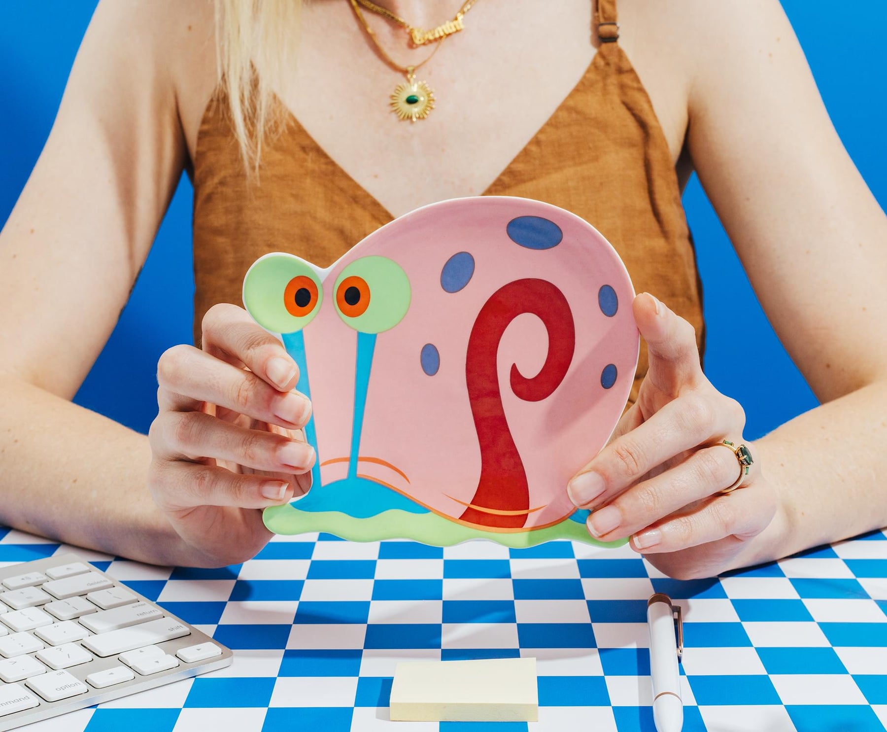 Nickelodeon SpongeBob SquarePants Gary Sculpted Ceramic Trinket Tray