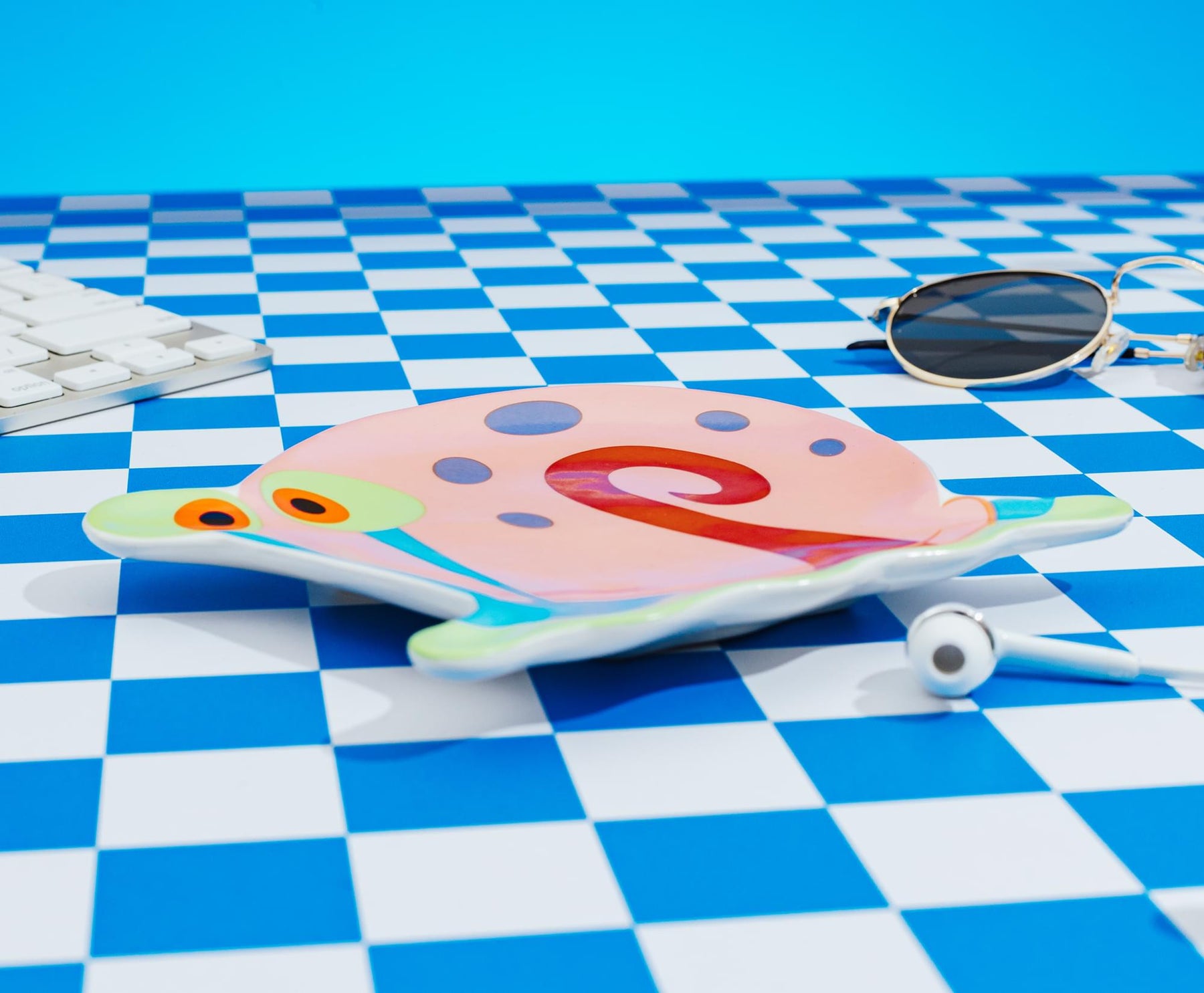 Nickelodeon SpongeBob SquarePants Gary Sculpted Ceramic Trinket Tray