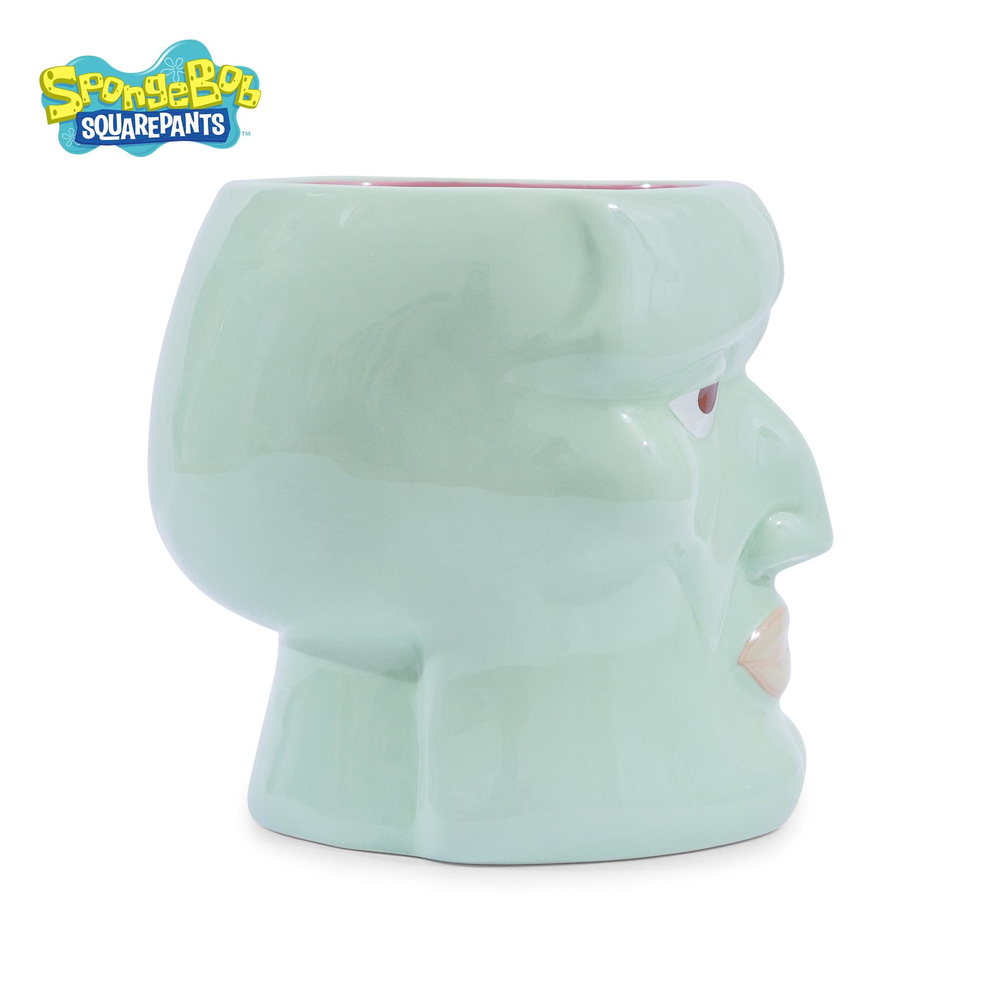 Nickelodeon SpongeBob SquarePants Handsome Squidward 20-Ounce Sculpted Ceramic Mug