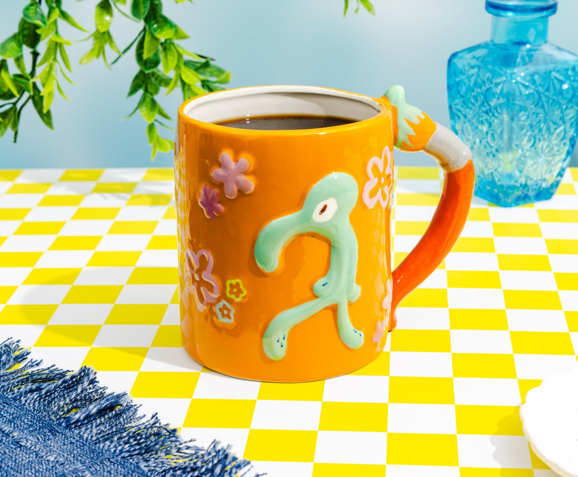 Nickelodeon SpongeBob SquarePants Squidward "Bold and Brash" 20-Ounce Ceramic Mug