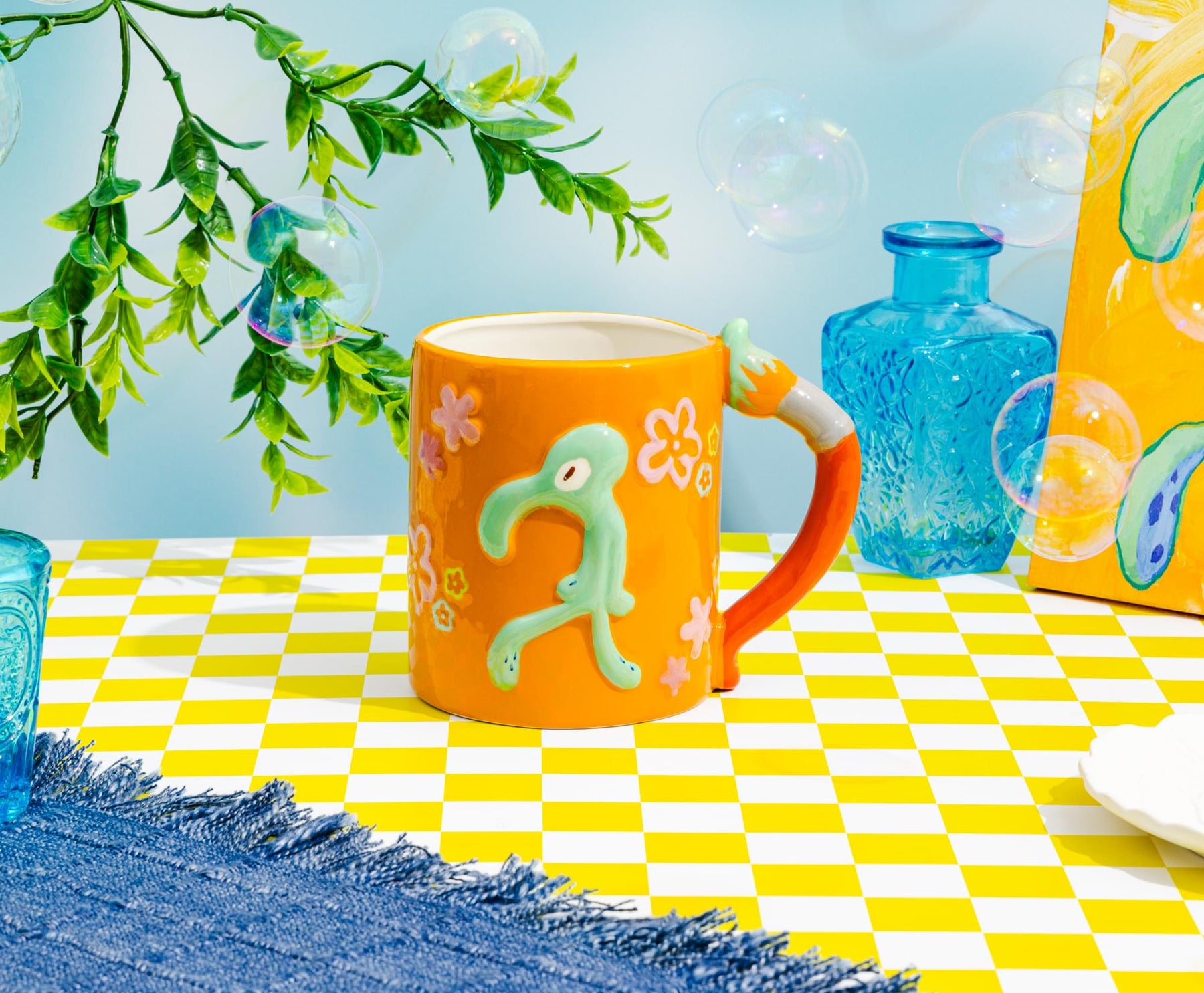 Nickelodeon SpongeBob SquarePants Squidward "Bold and Brash" 20-Ounce Ceramic Mug