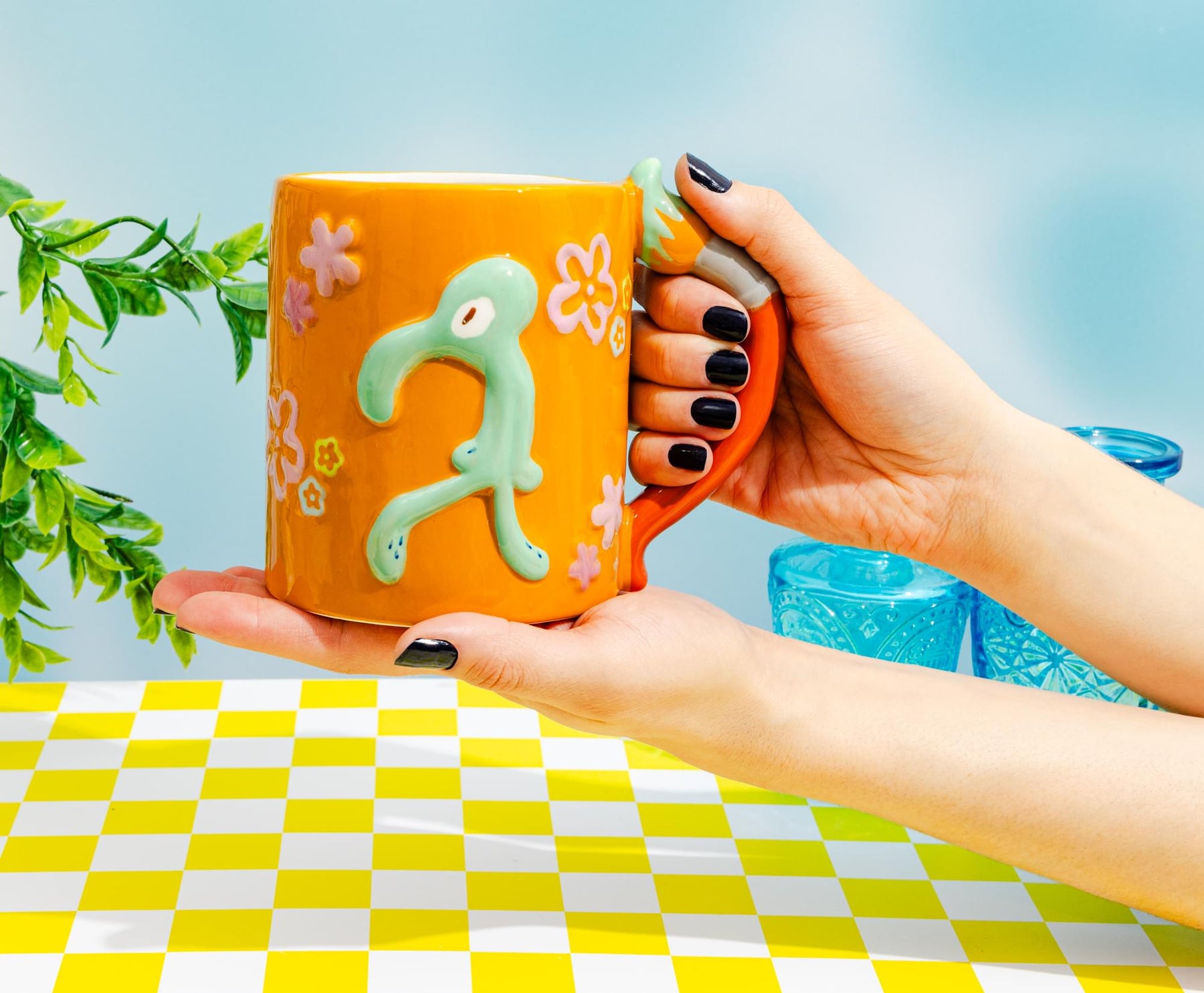 Nickelodeon SpongeBob SquarePants Squidward "Bold and Brash" 20-Ounce Ceramic Mug