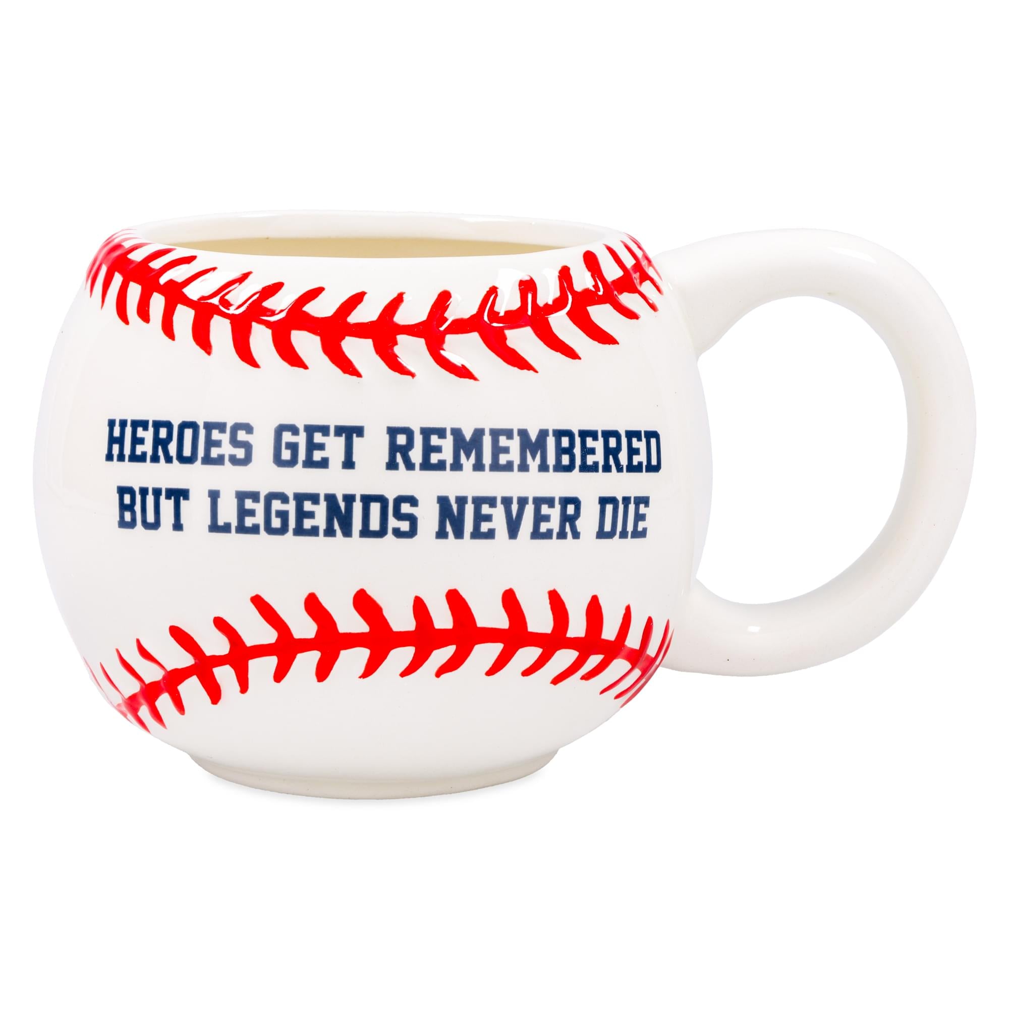 The Sandlot "Legends Never Die" 20-Ounce Sculpted Ceramic Baseball Mug