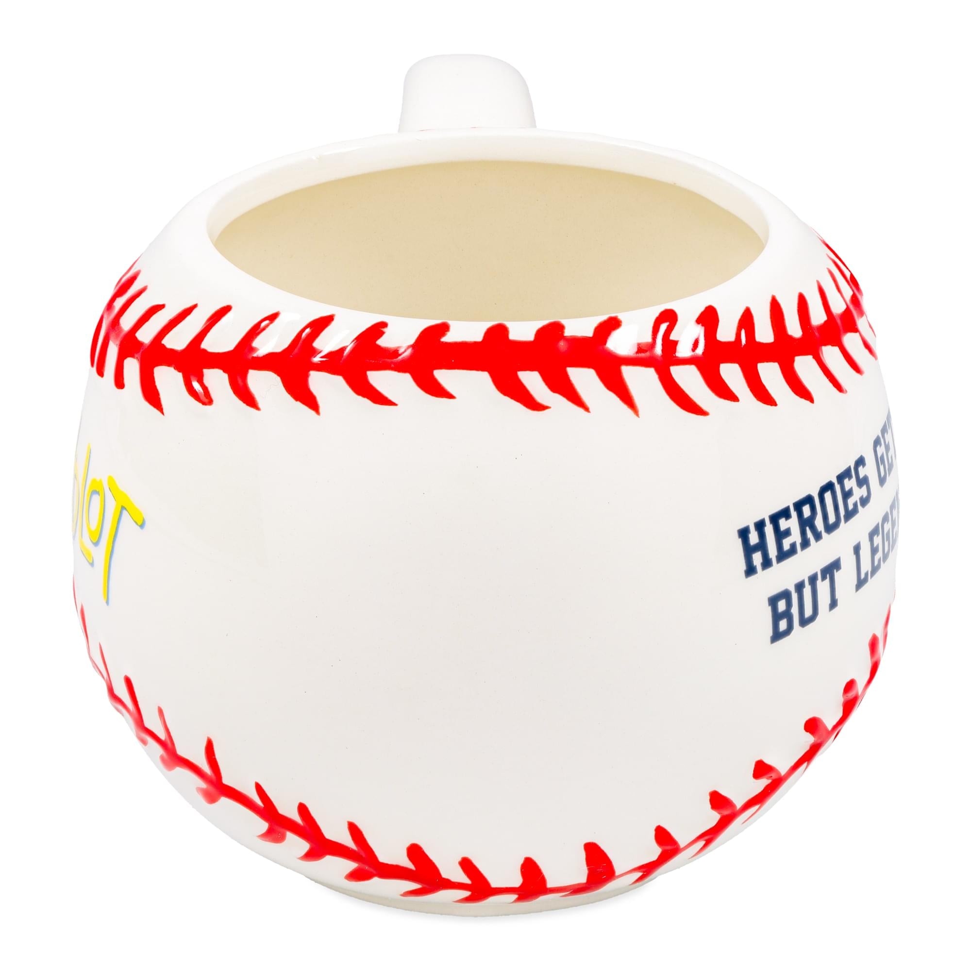 The Sandlot "Legends Never Die" 20-Ounce Sculpted Ceramic Baseball Mug