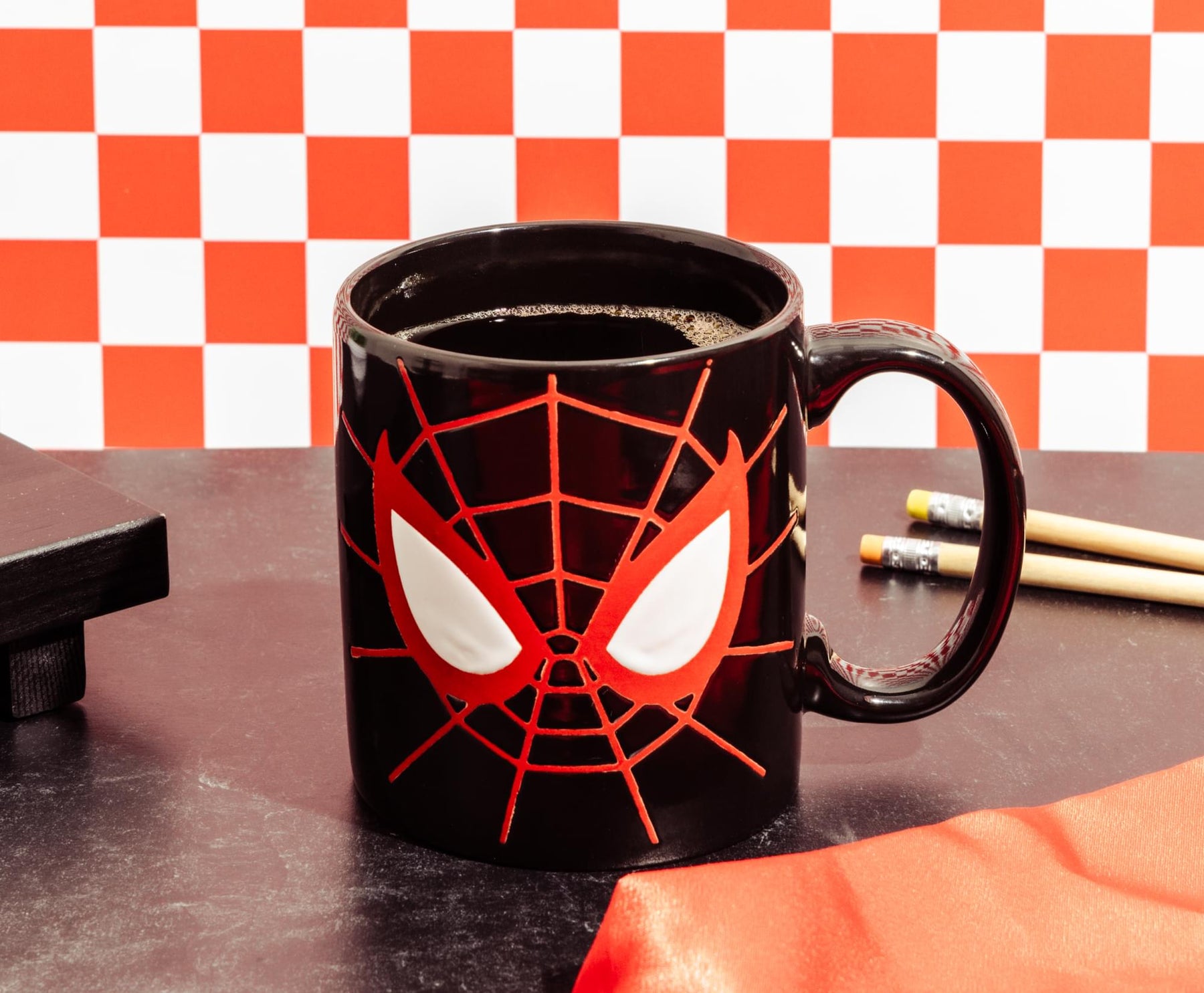 Marvel Spider-Man Miles Morales Mask Wax-Resist 20-Ounce Ceramic Mug