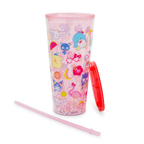 Sanrio Hello Kitty and Friends Icons Confetti Carnival Cup | Holds 32 Ounces