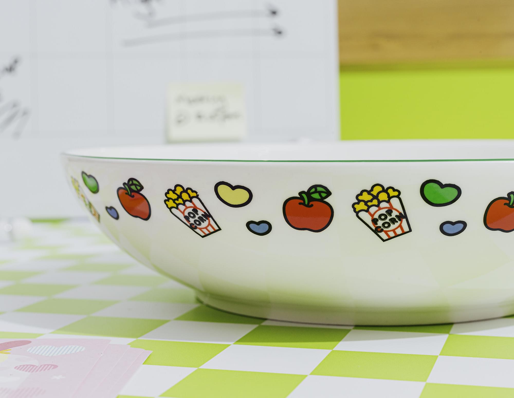 Sanrio Keroppi Snacks 9-Inch Ceramic Coupe Dinner Bowl