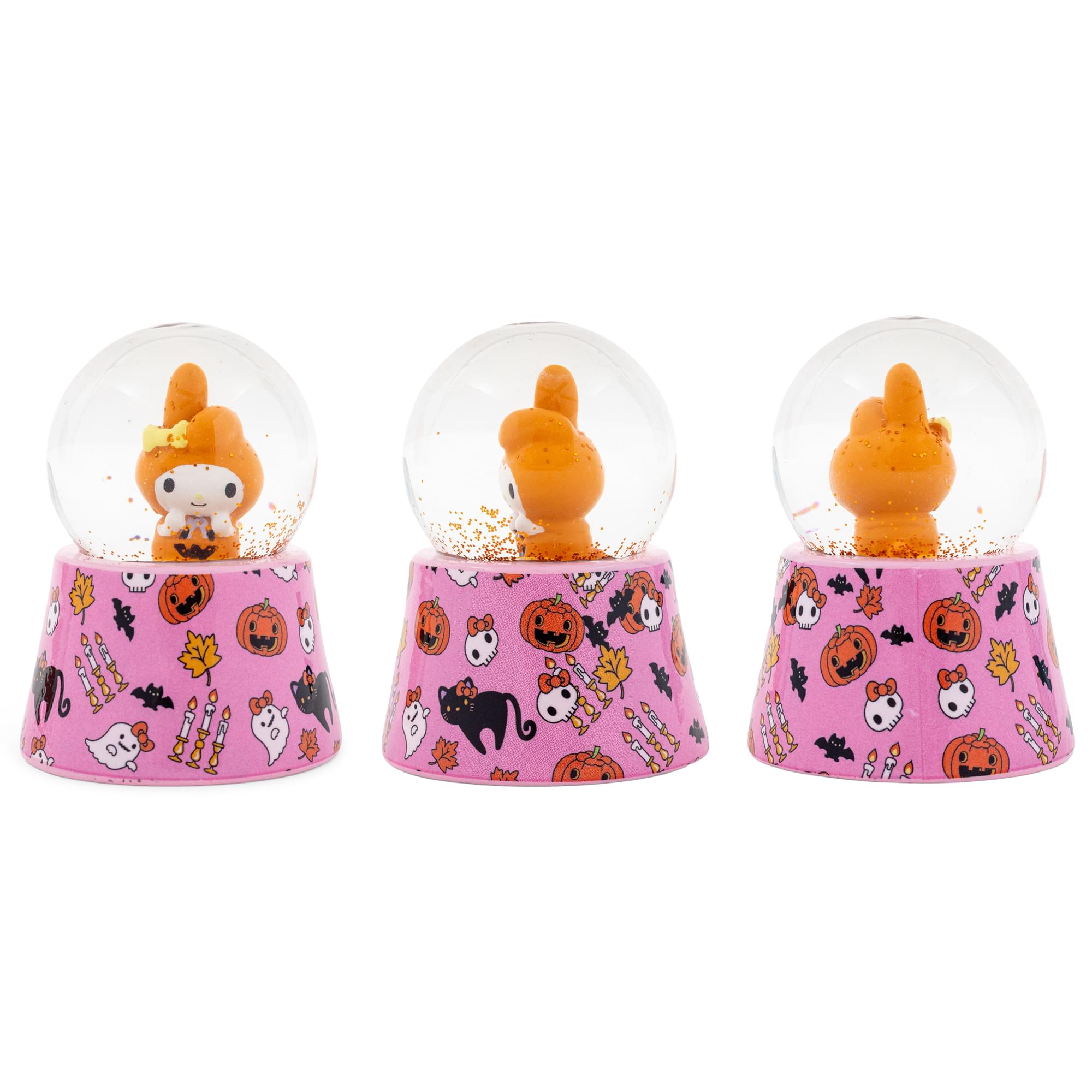 Sanrio My Melody Halloween Mini Light-Up Snow Globe | 3 Inches Tall
