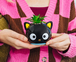 Sanrio Chococat 3-Inch Ceramic Mini Planter With Artificial Succulent