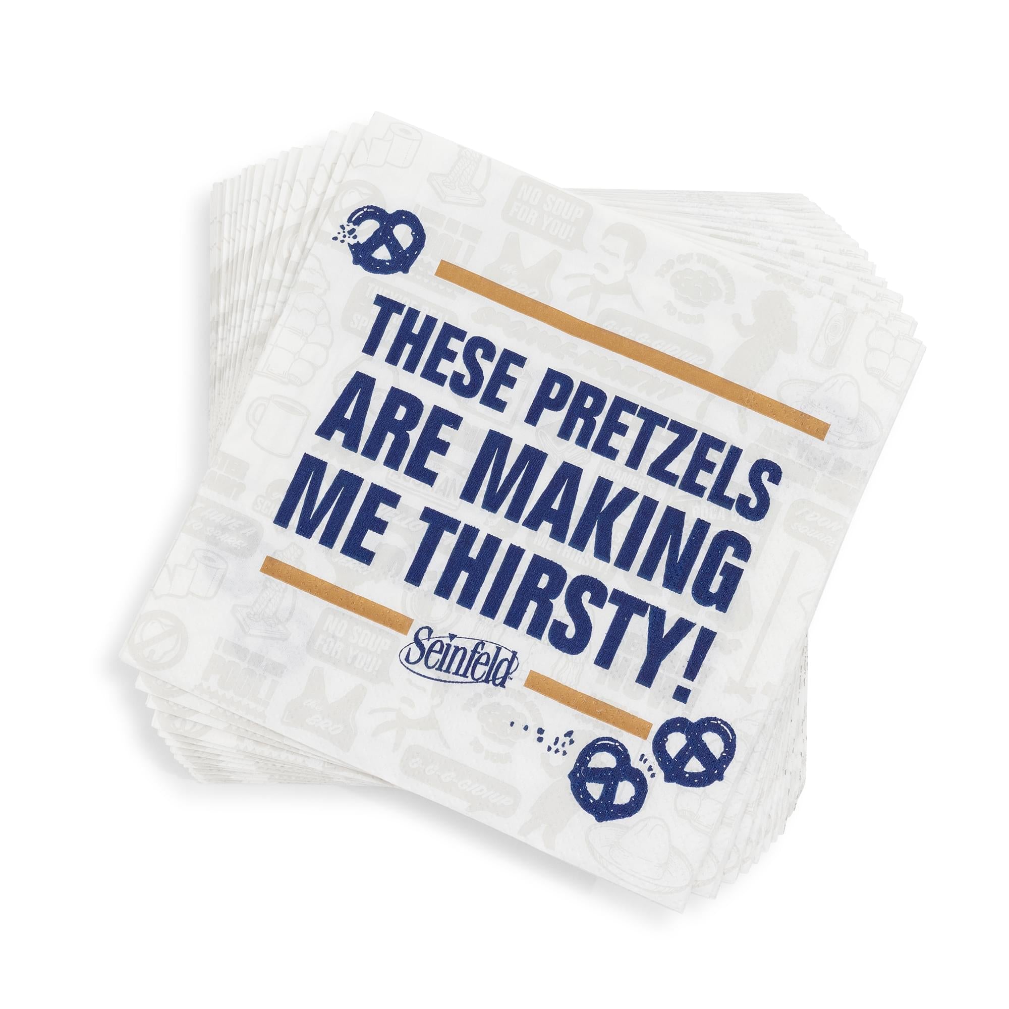 Seinfeld 60-Piece Party Tableware Set | Cups, Plates, Napkins