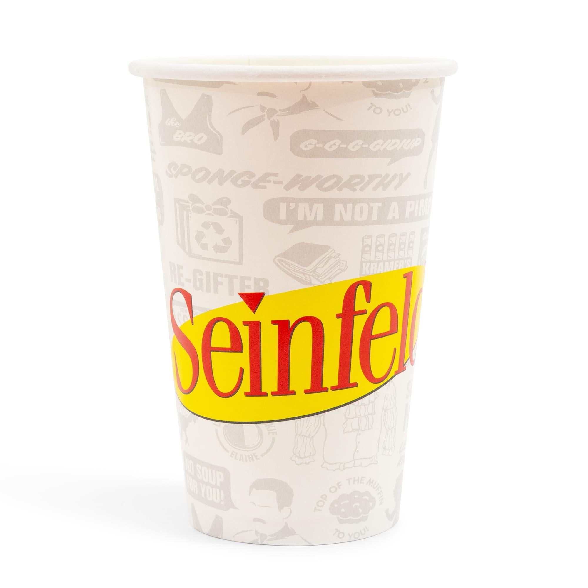 Seinfeld 60-Piece Party Tableware Set | Cups, Plates, Napkins