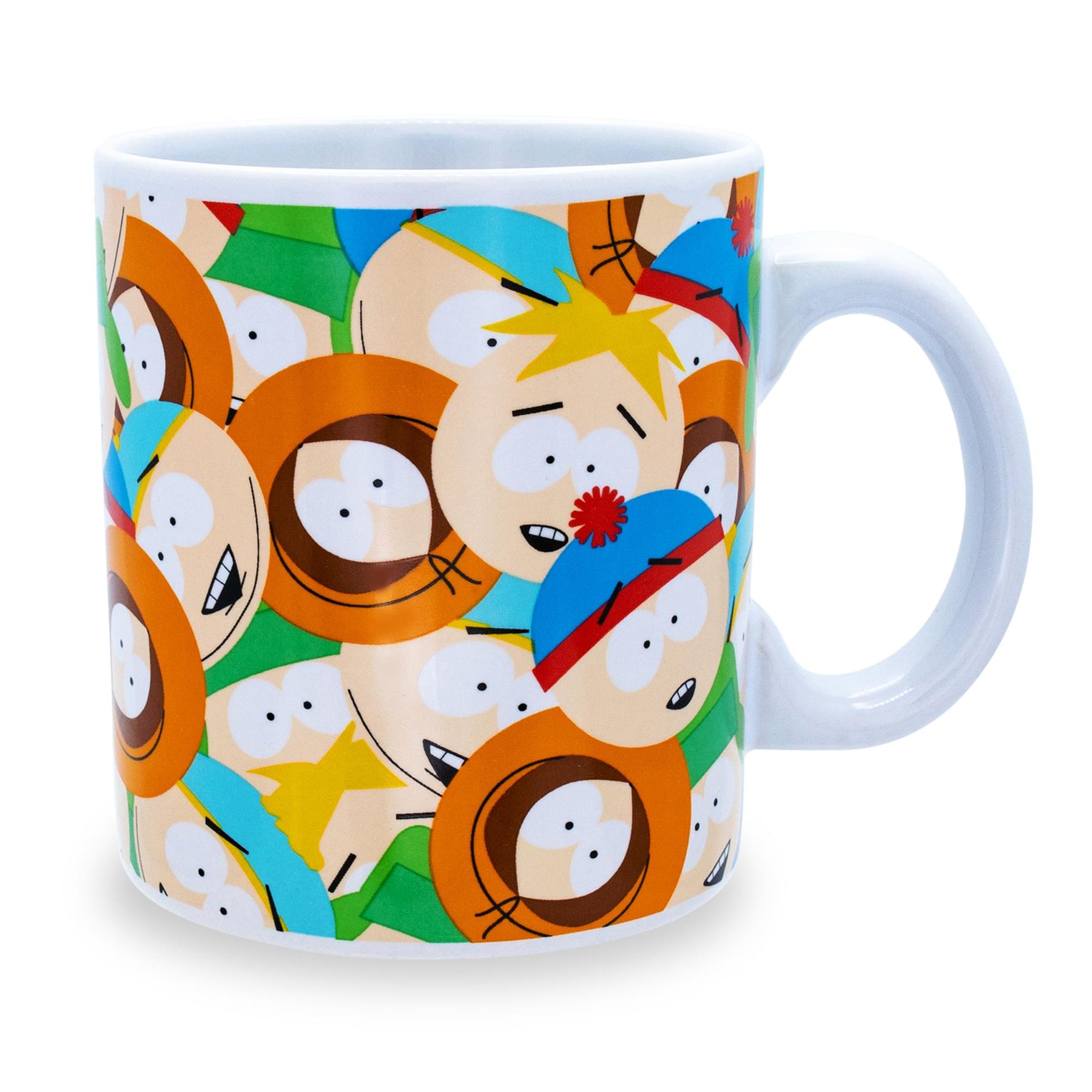 South Park Character Faces Ceramic Mug | Holds 20 Ounces