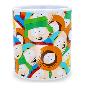 South Park Character Faces Ceramic Mug | Holds 20 Ounces