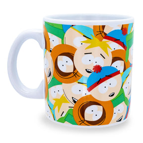 South Park Character Faces Ceramic Mug | Holds 20 Ounces