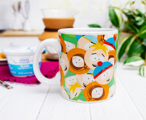 South Park Character Faces Ceramic Mug | Holds 20 Ounces