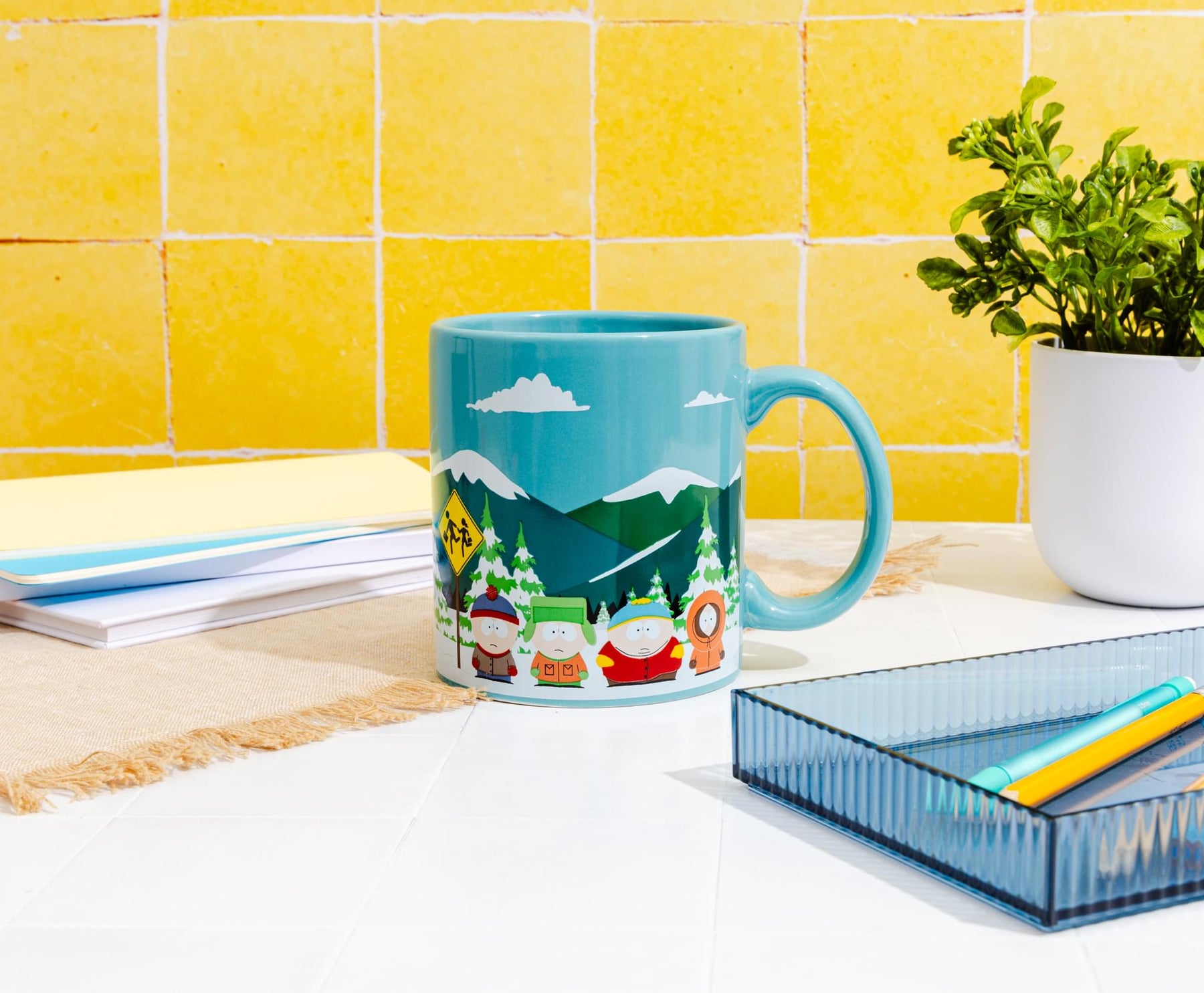 South Park Bus Stop 20-Ounce Ceramic Mug