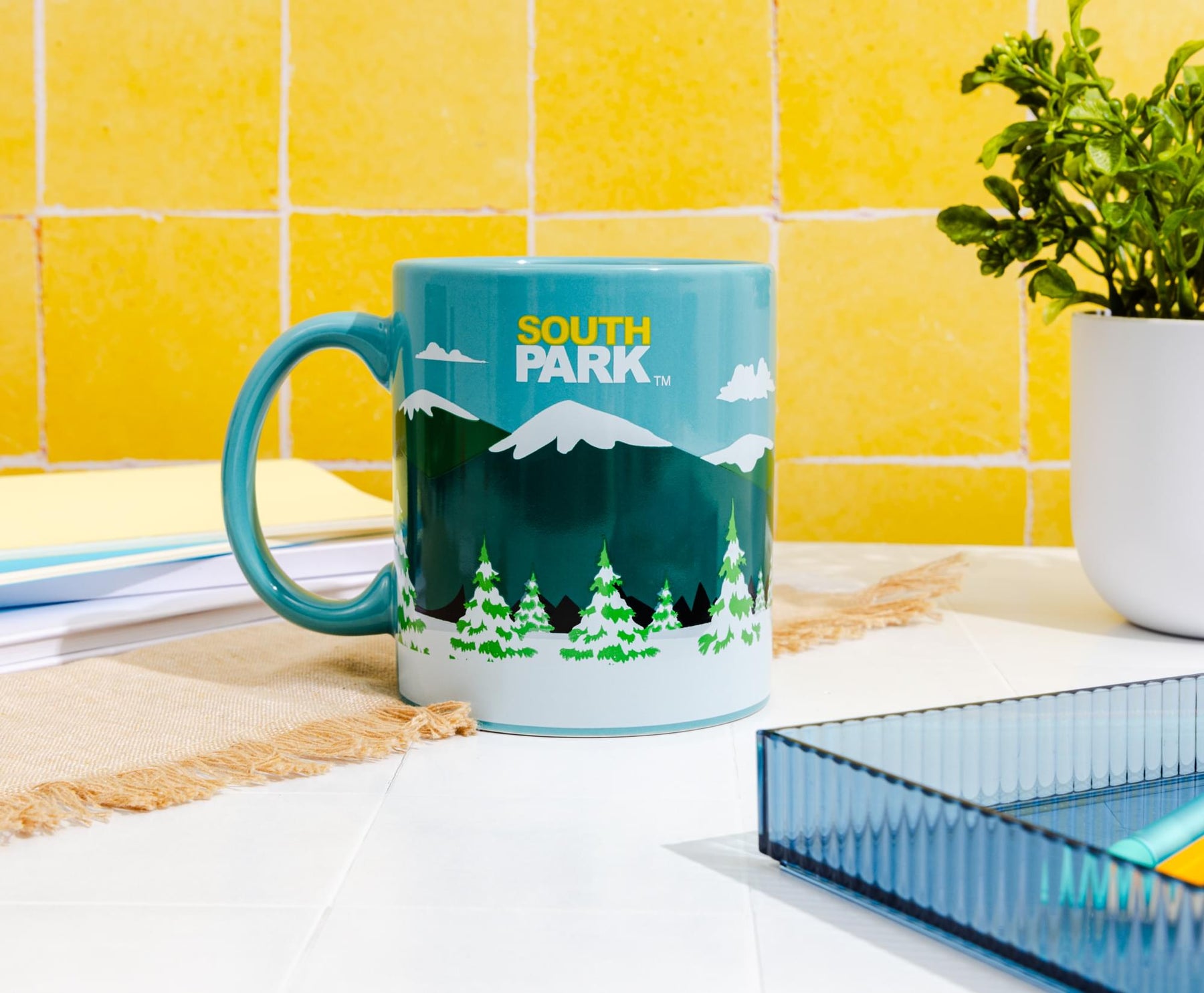 South Park Bus Stop 20-Ounce Ceramic Mug