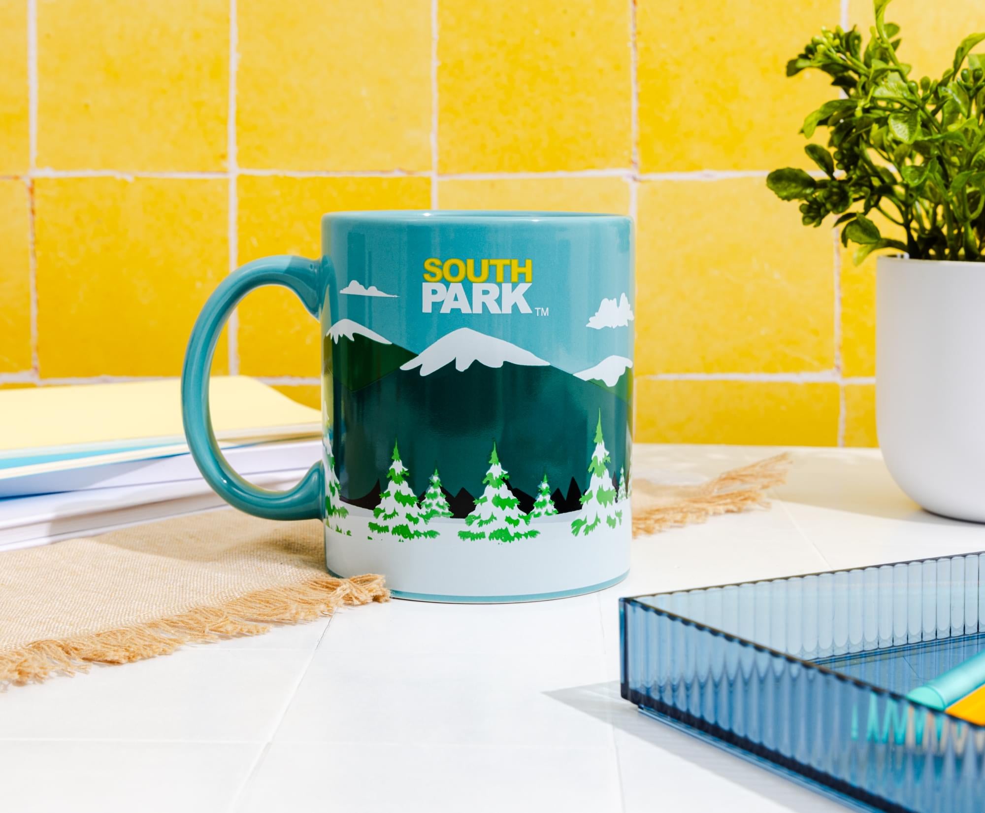 South Park Bus Stop 20-Ounce Ceramic Mug