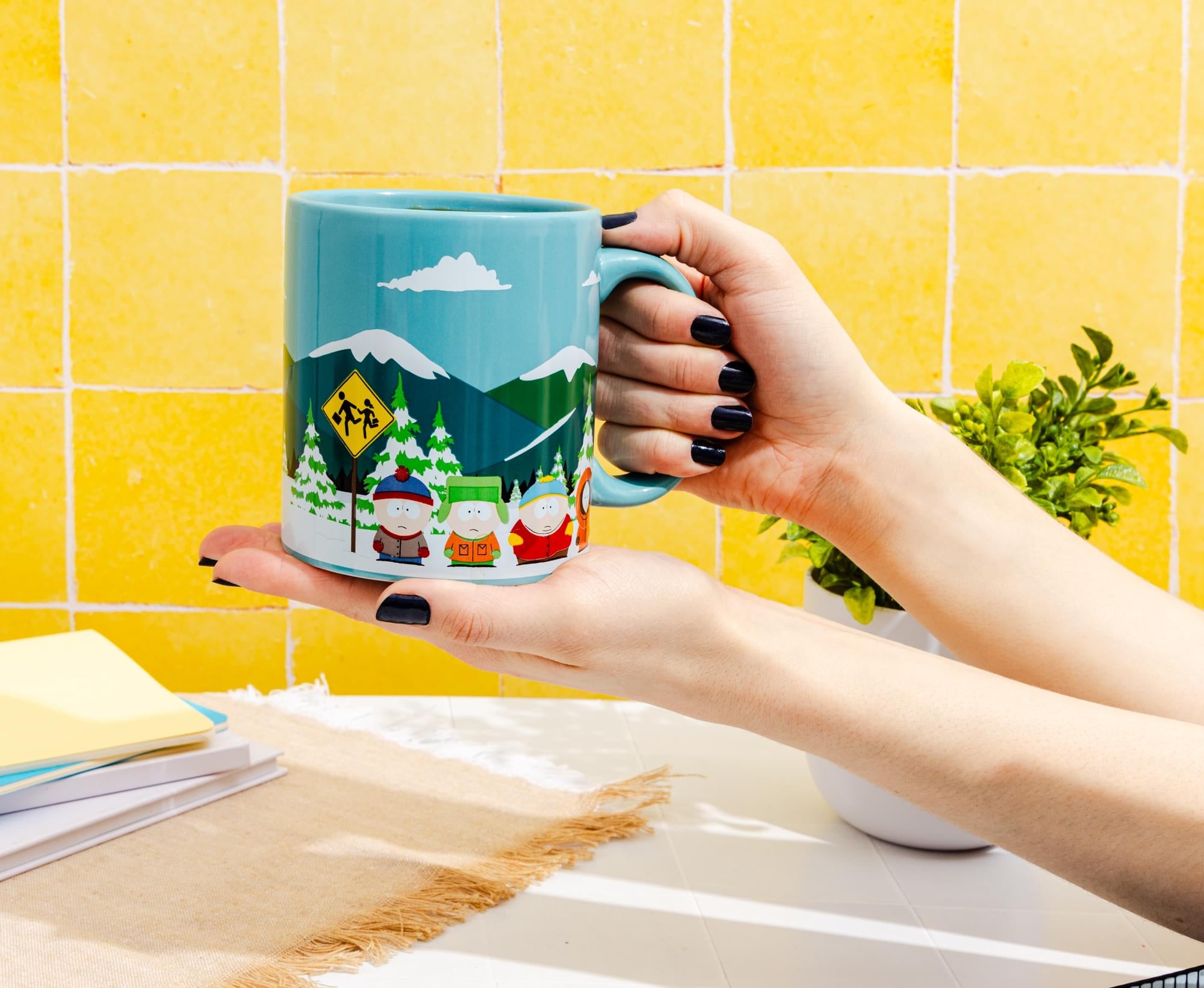 South Park Bus Stop 20-Ounce Ceramic Mug