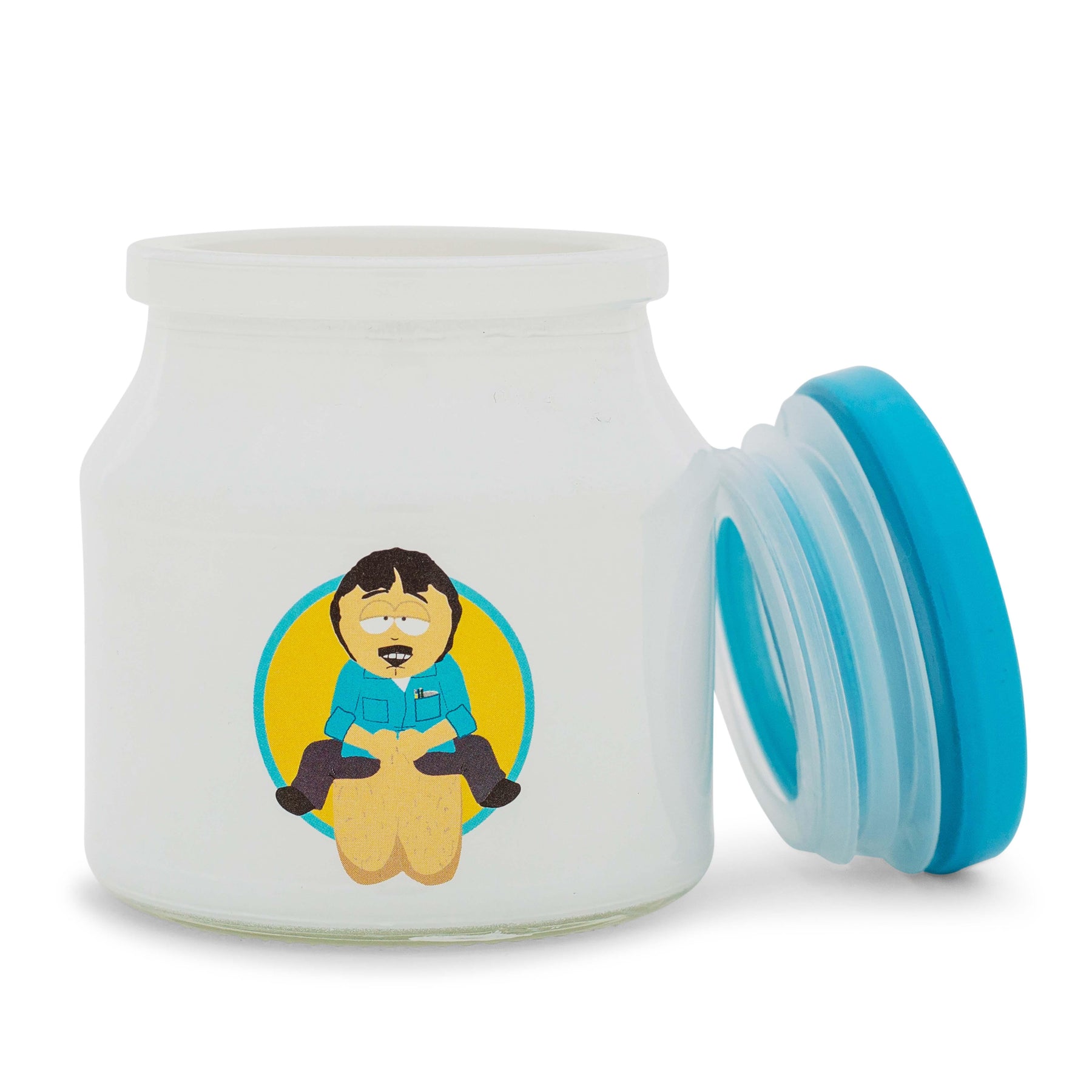 South Park Randy Marsh Glass Storage Jar With Lid | Holds 5 Ounces