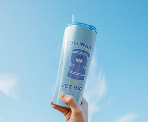 South Park Towelie Stainless Steel Tumbler With Straw | Holds 22 Ounces